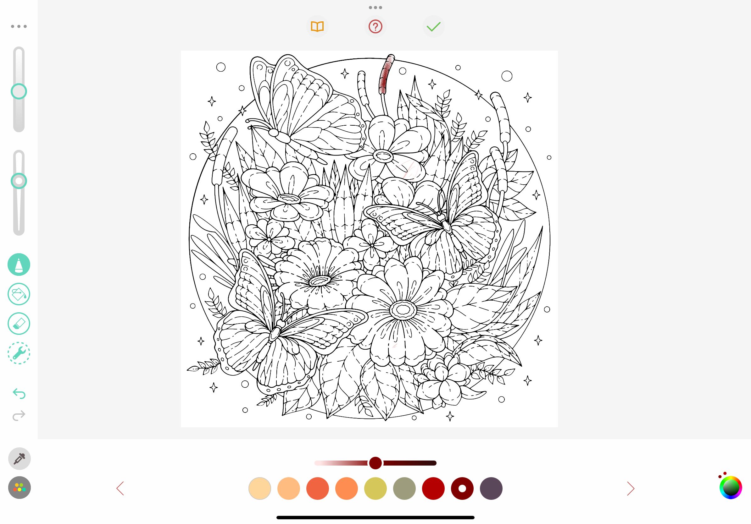 pigment app coloring page