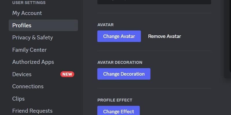 تغییر آواتار خود در برنامه دسکتاپ Discord.