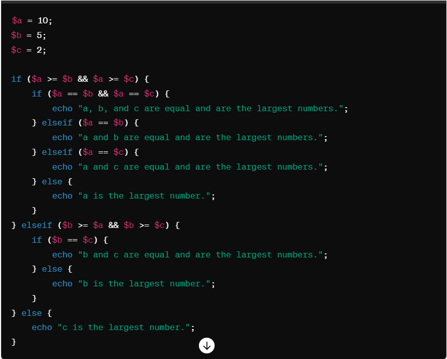 ChatGPT rewrites code to fix logical error