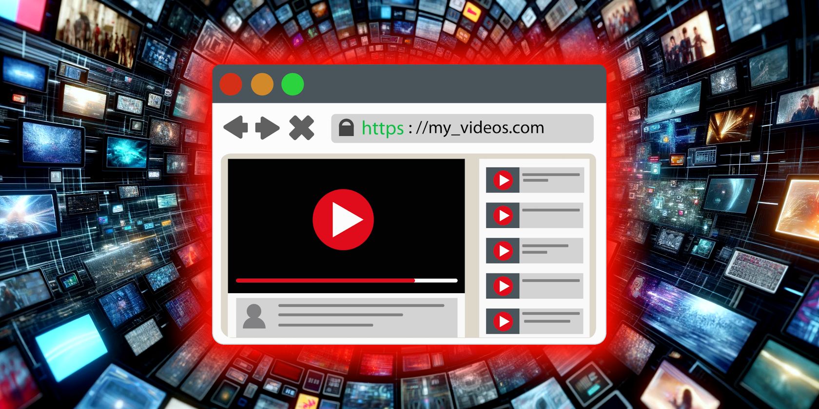 download video from internet with mock up web browser