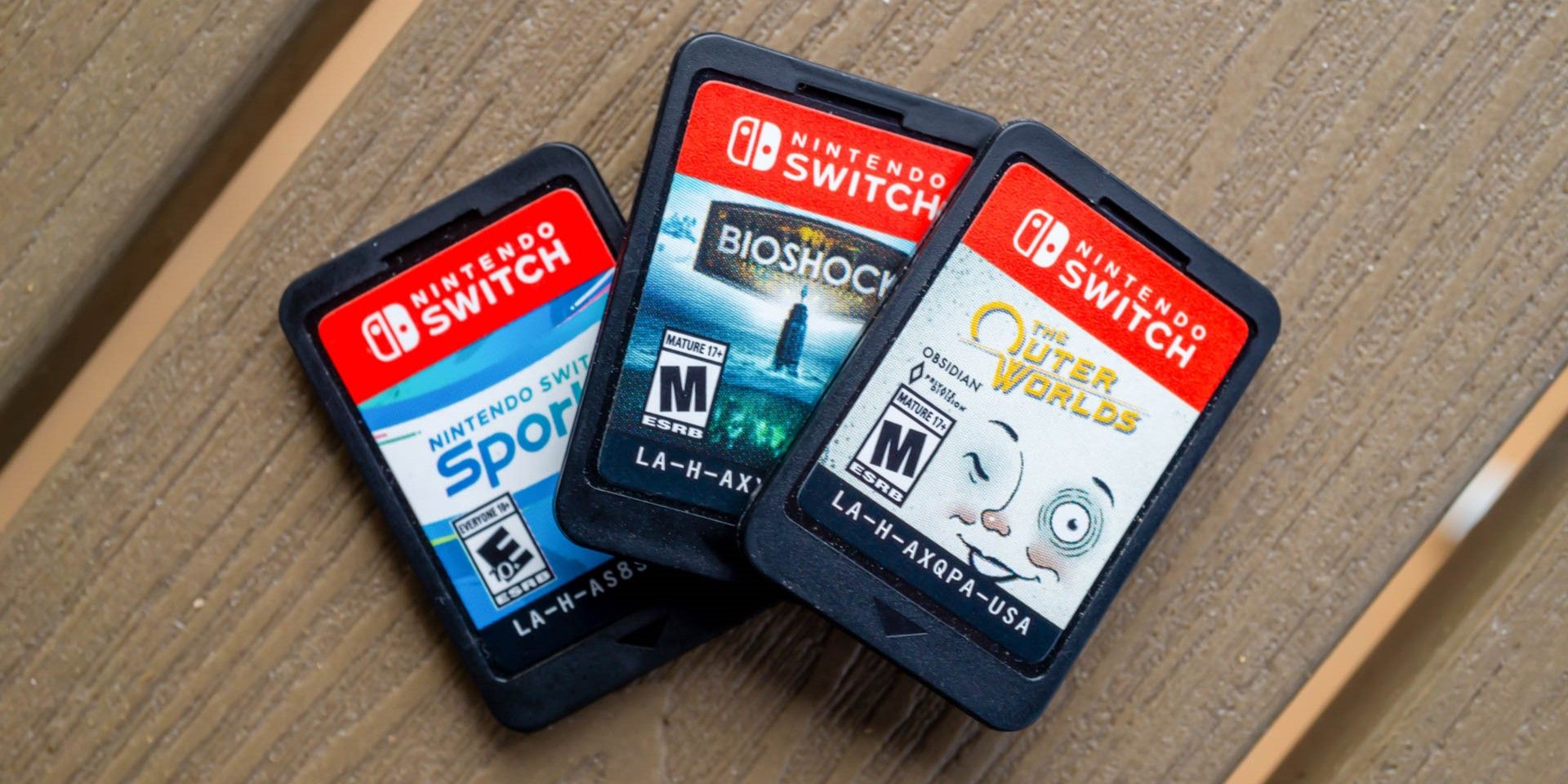 Nintendo Switch Game Catridges