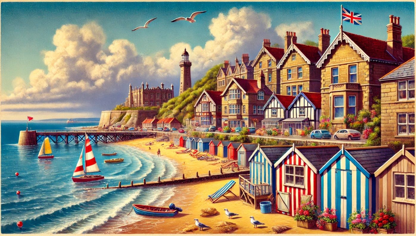 dalle 3 editing tools british seaside town