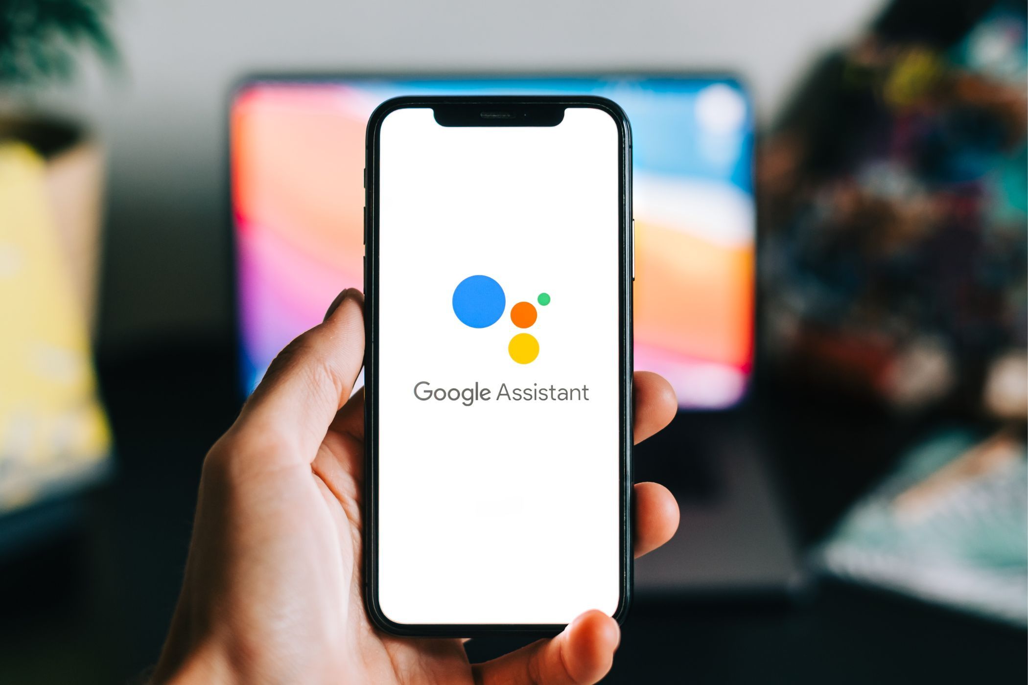 google assistant on a smartphone