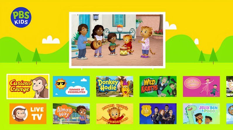 PBS Kids home page