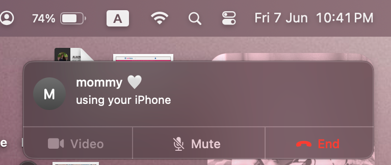 using Call Forwarding on macOS