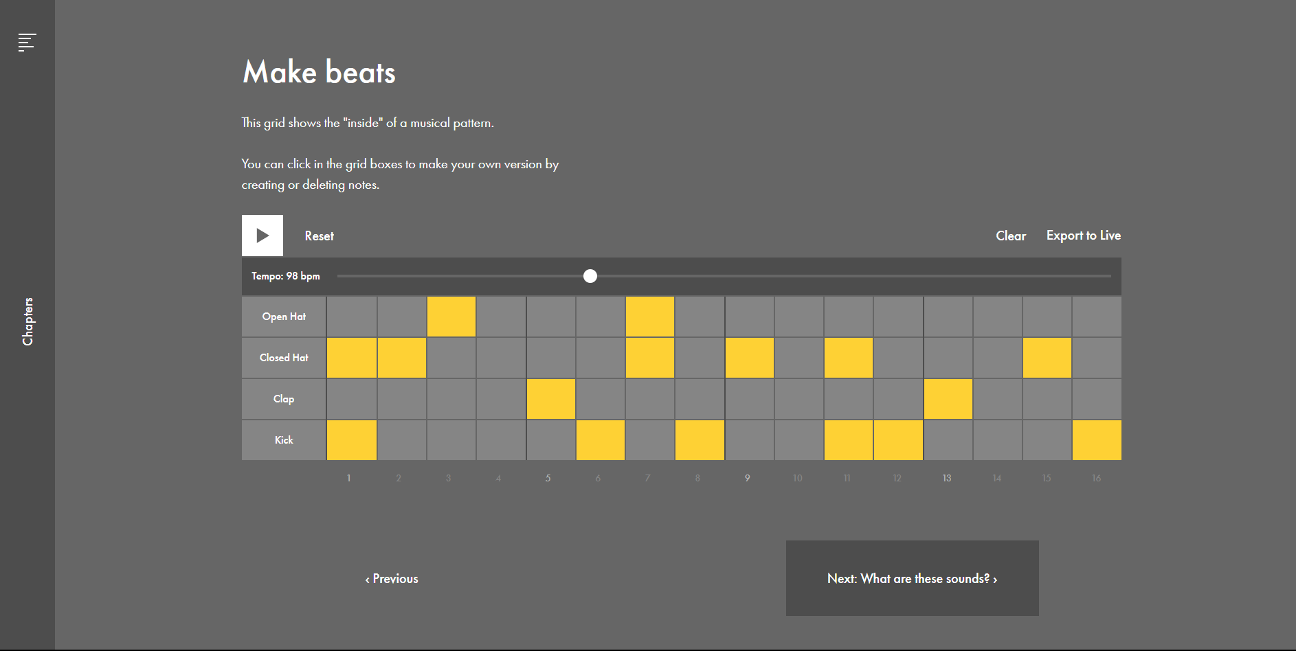 با استفاده از ویژگی یادگیری موسیقی در Ableton، فصل 1 ساخت بیت