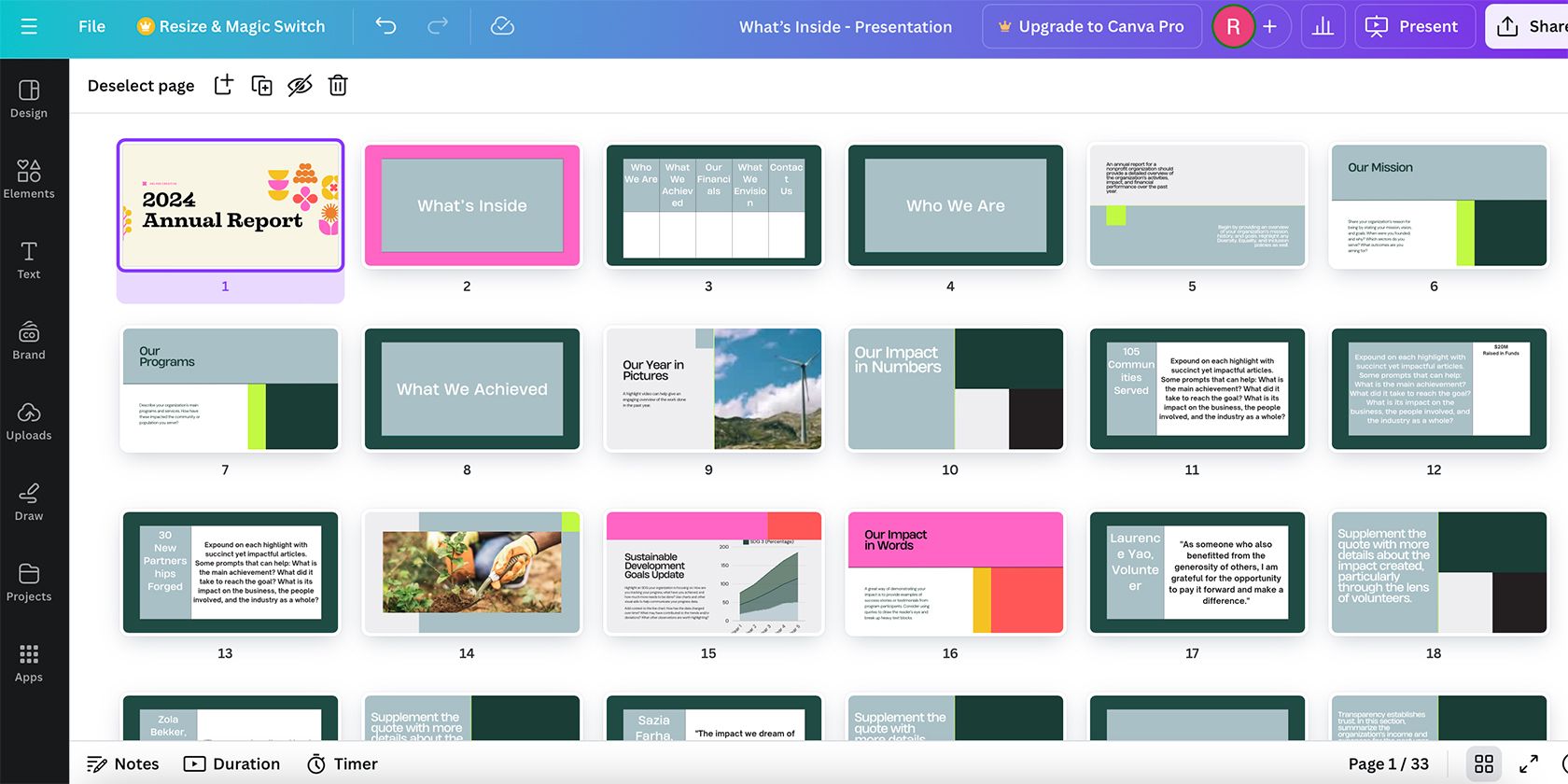 Canva Docs to Deck