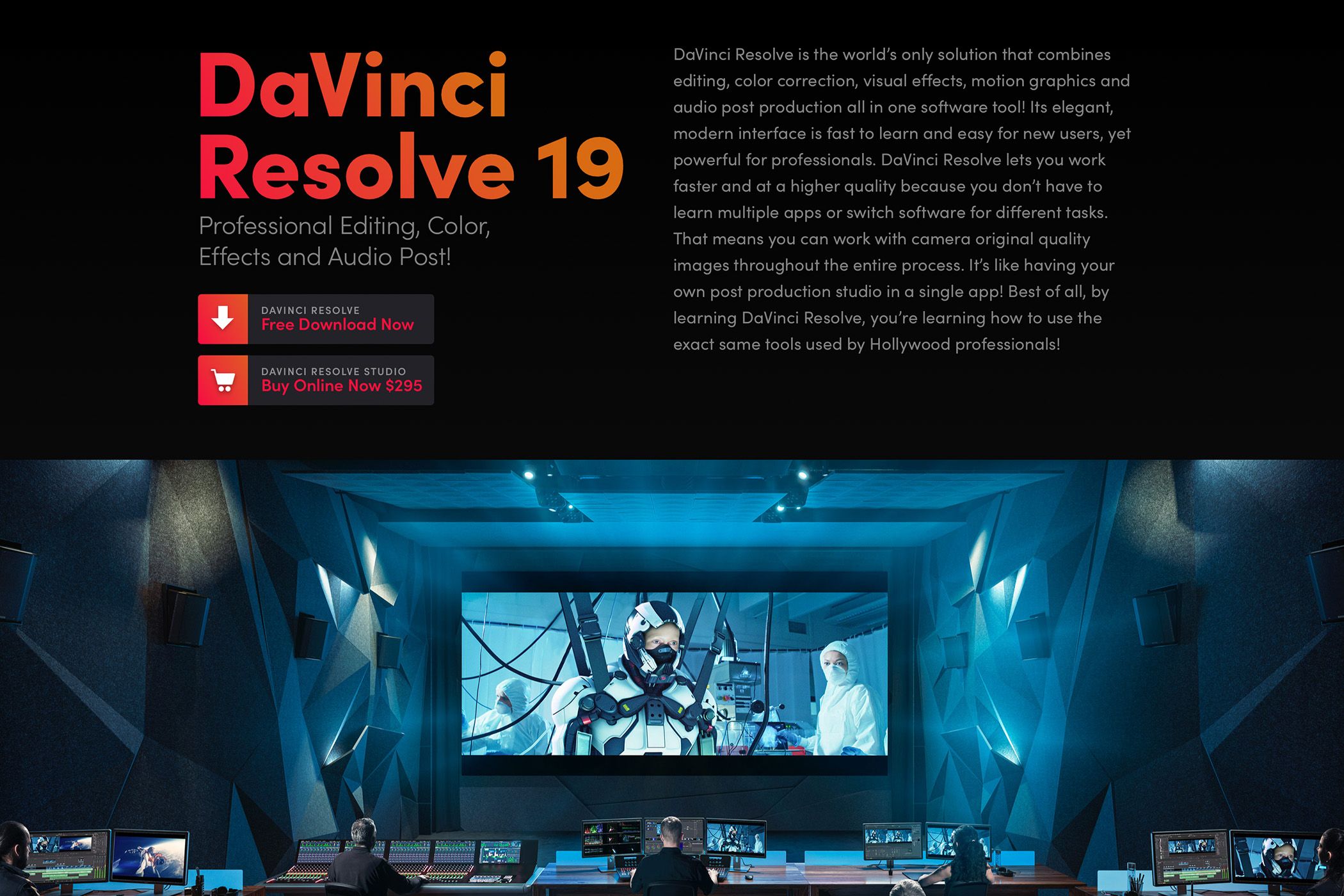 DaVinci Resolve License Pricing