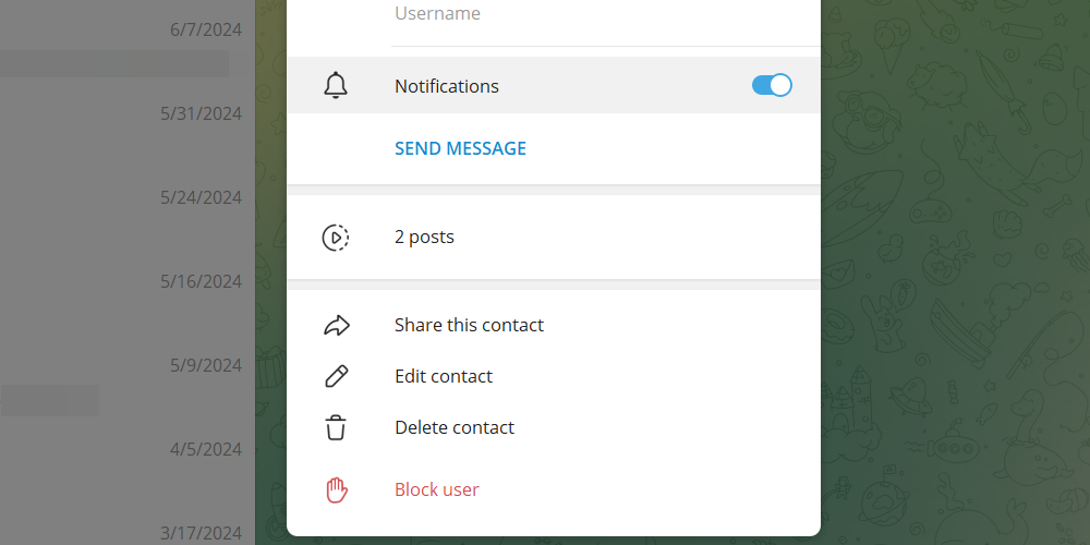 How to Delete Contacts on Telegram