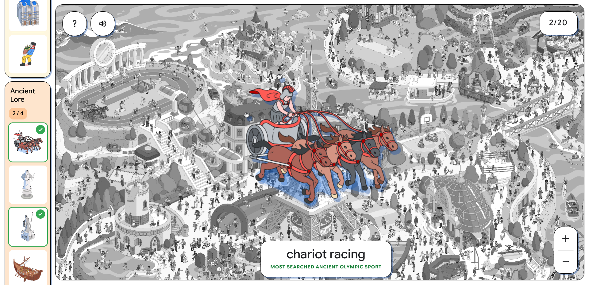 Google's Paris 20 Playground Is a Fun Where's Waldo Type Game