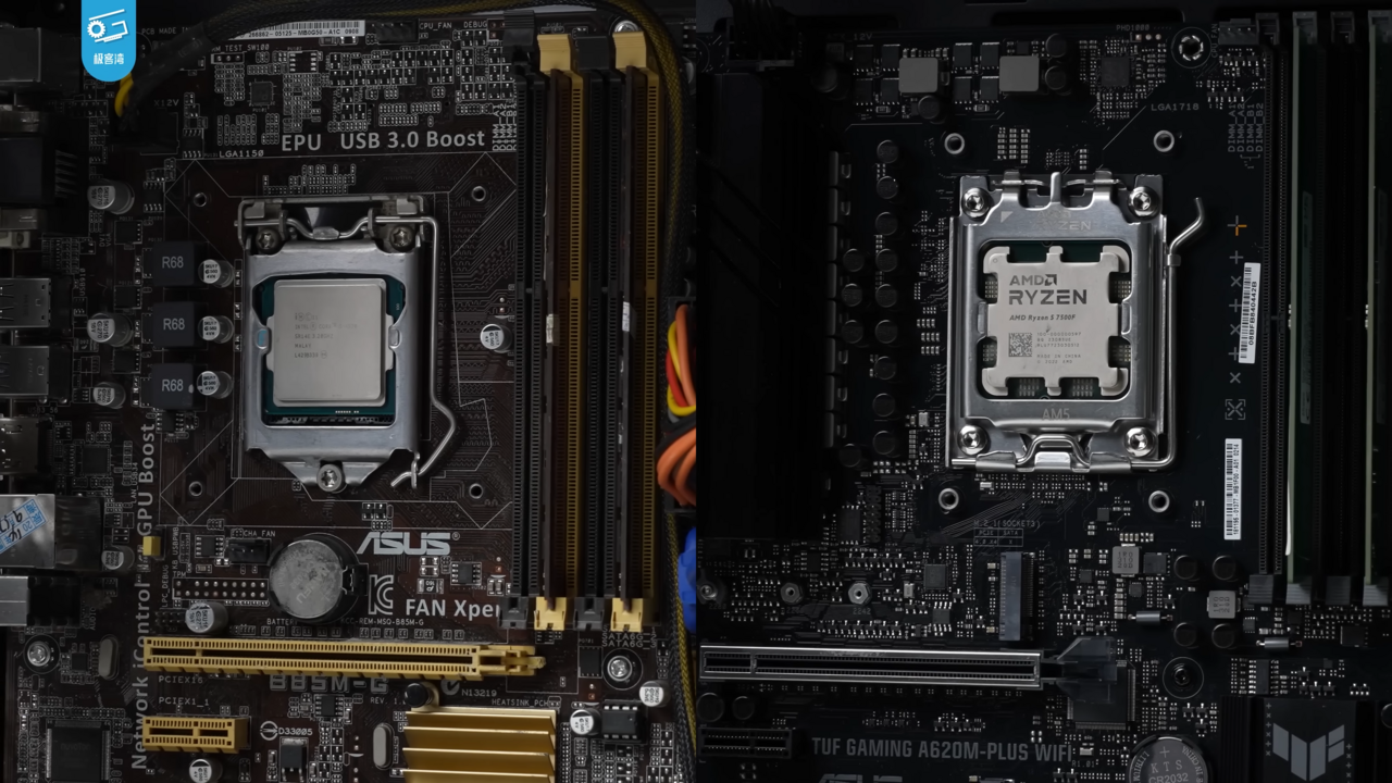 مقایسه کنار هم AMD Ryzen 5 و Intel Core i5