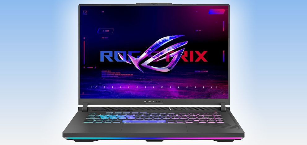 لپ تاپ گیمینگ 16 اینچی asus rog strix