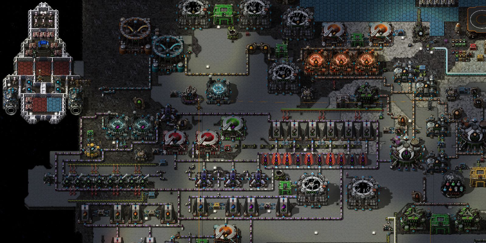 factorio game space platform base