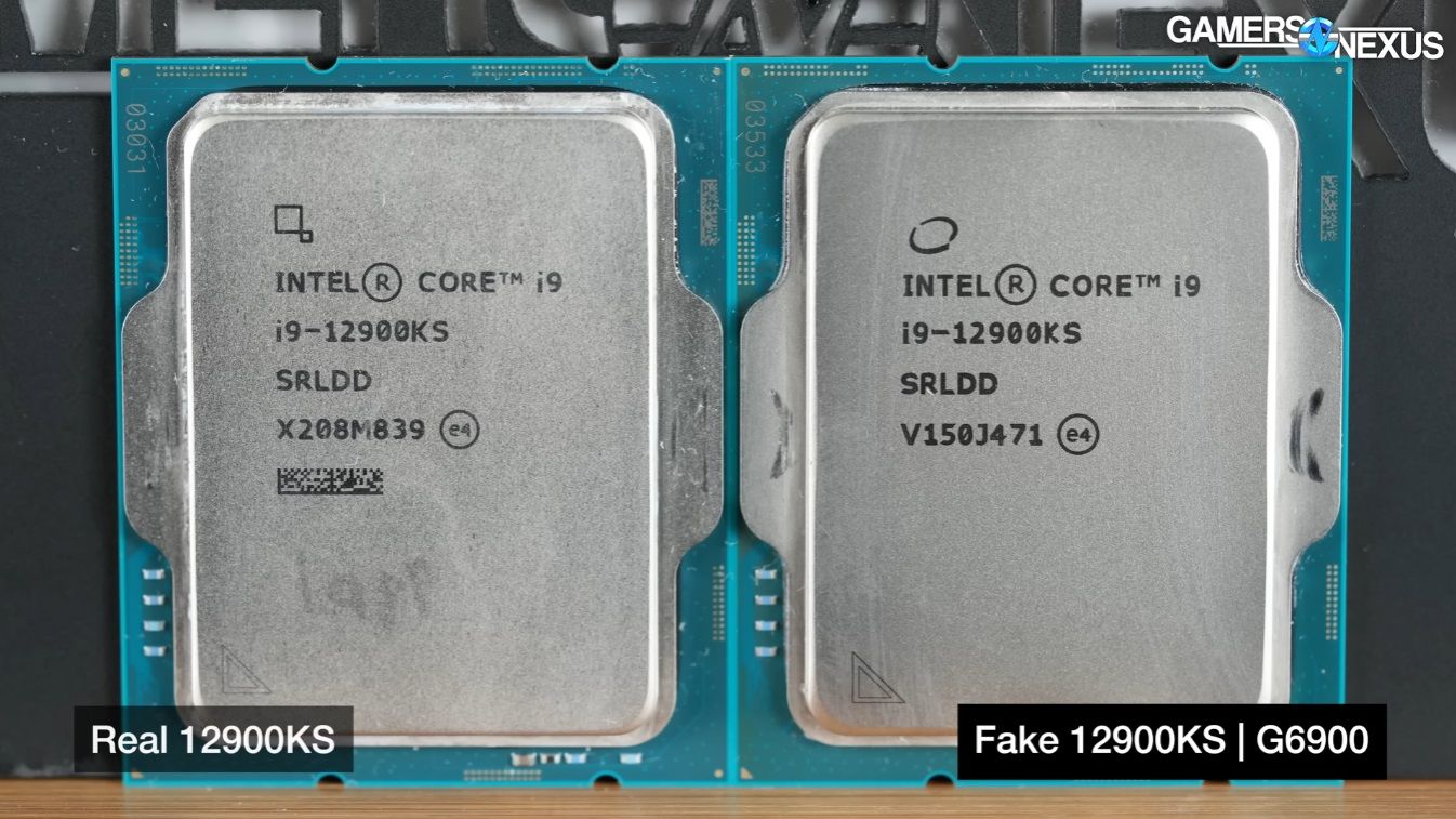 مقایسه cpu جعلی نکسوس گیمر