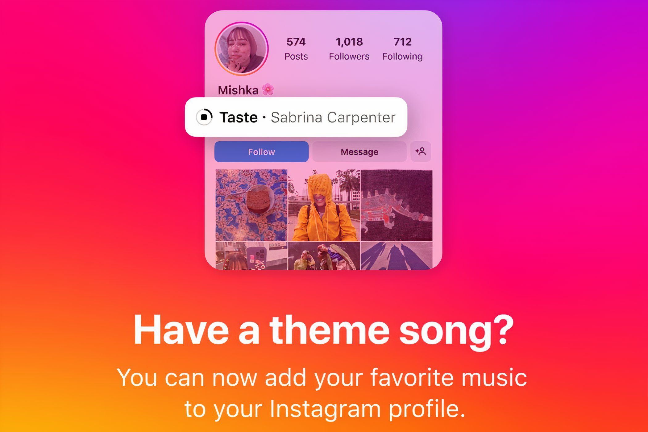 Relive the glory days of MySpace by adding a song to your Instagram profile