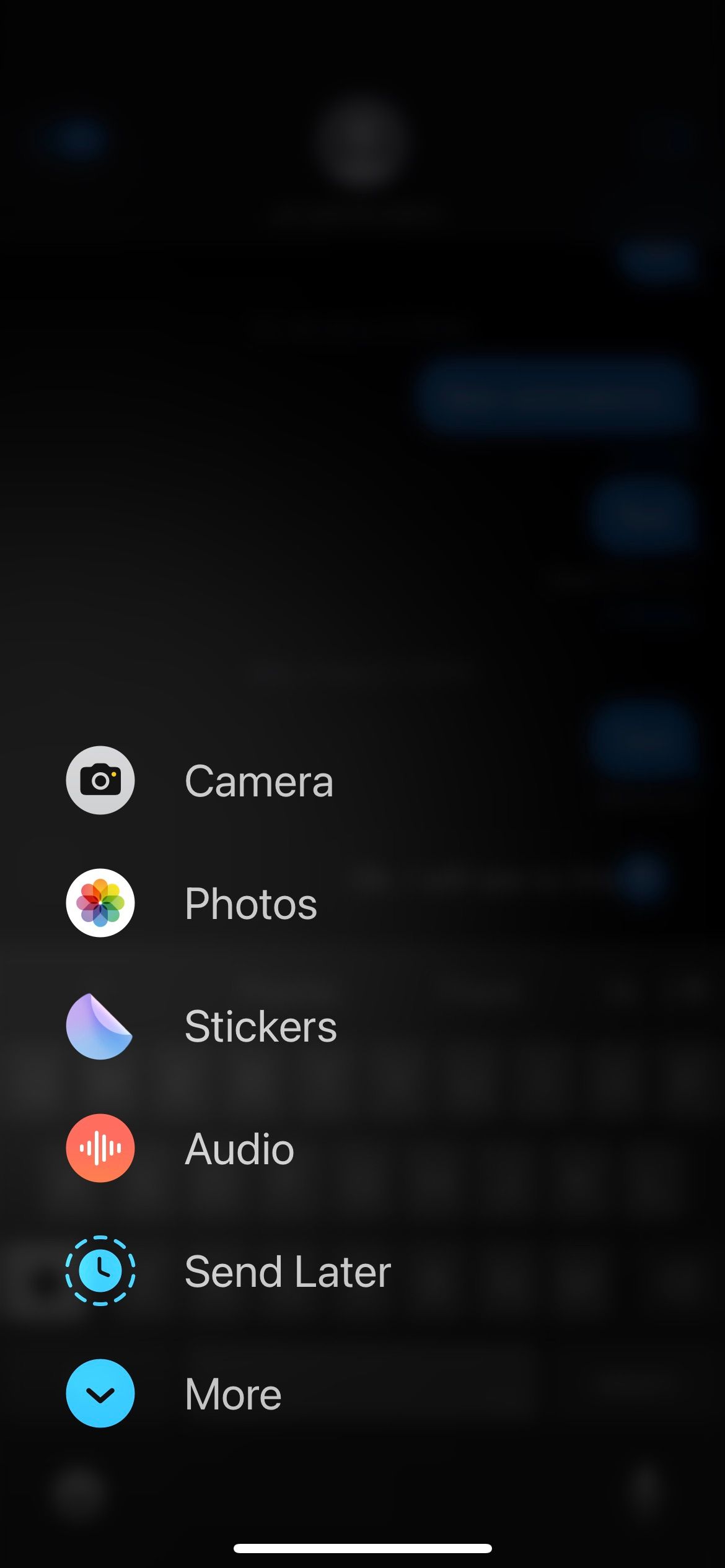گزینه Later را در برنامه Messages iOS 18 اضافه کنید