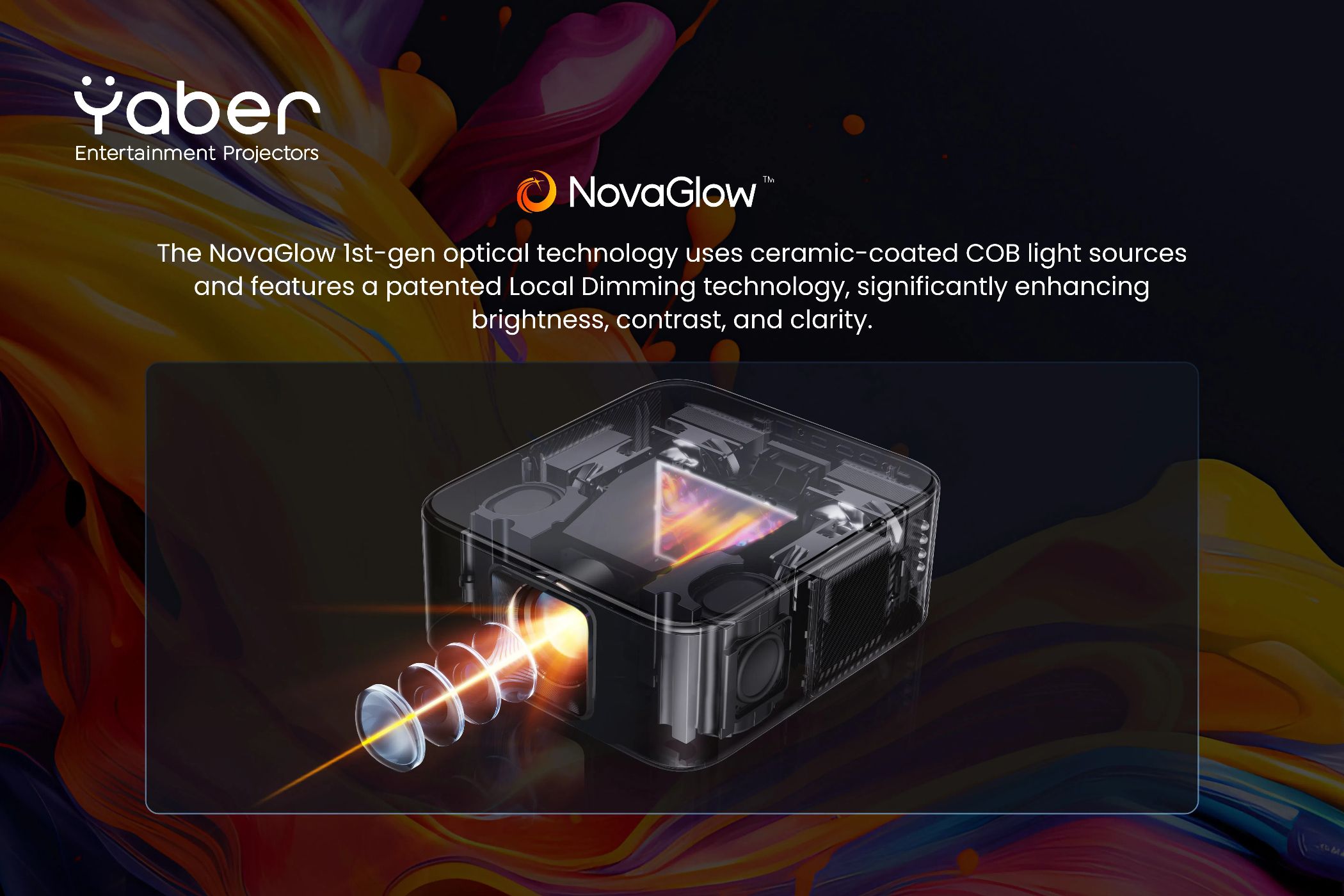 نمایش فناوری NovaGlow یابر