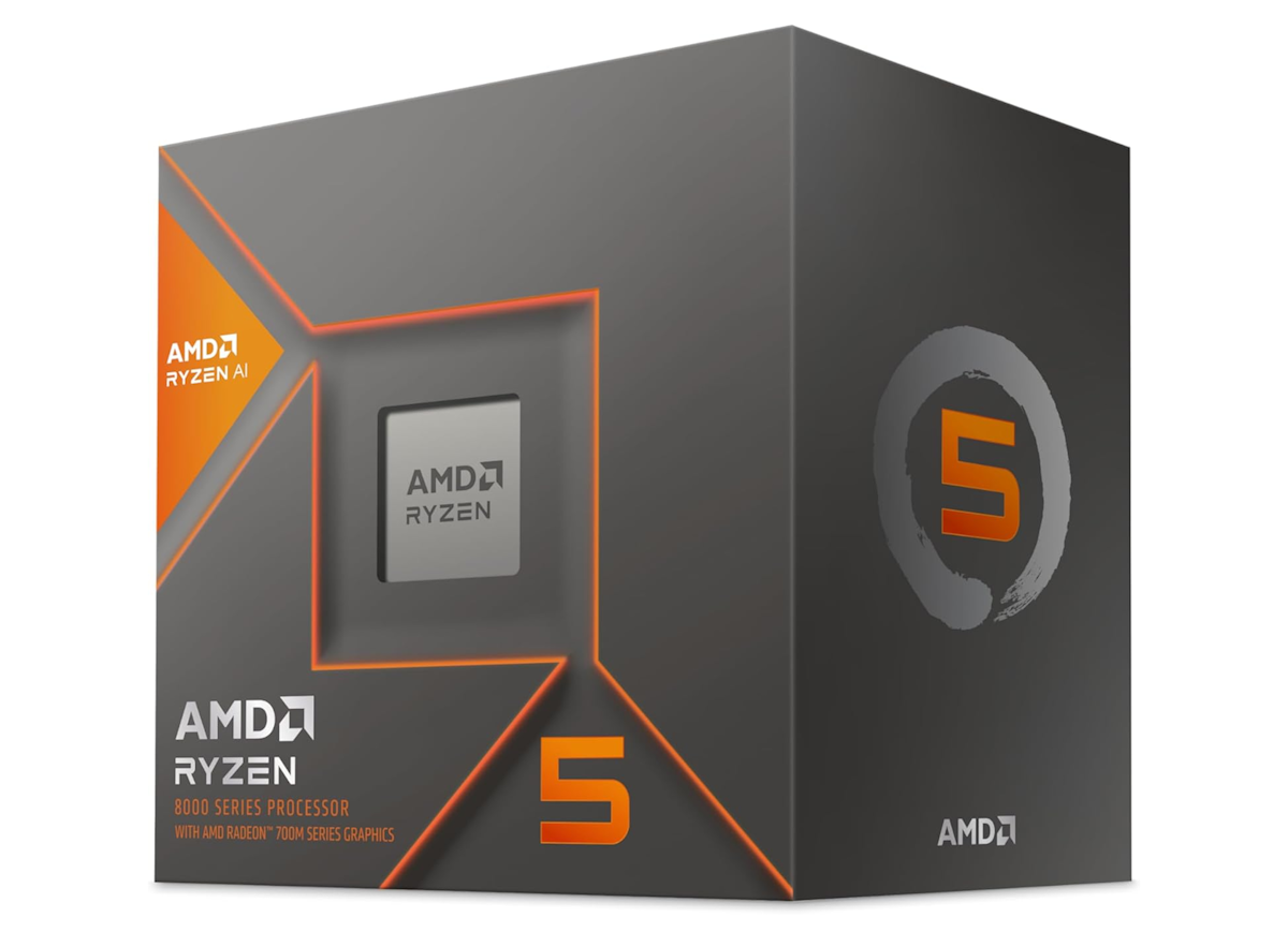 جعبه cpu amd ryzen 5 سری 8600g