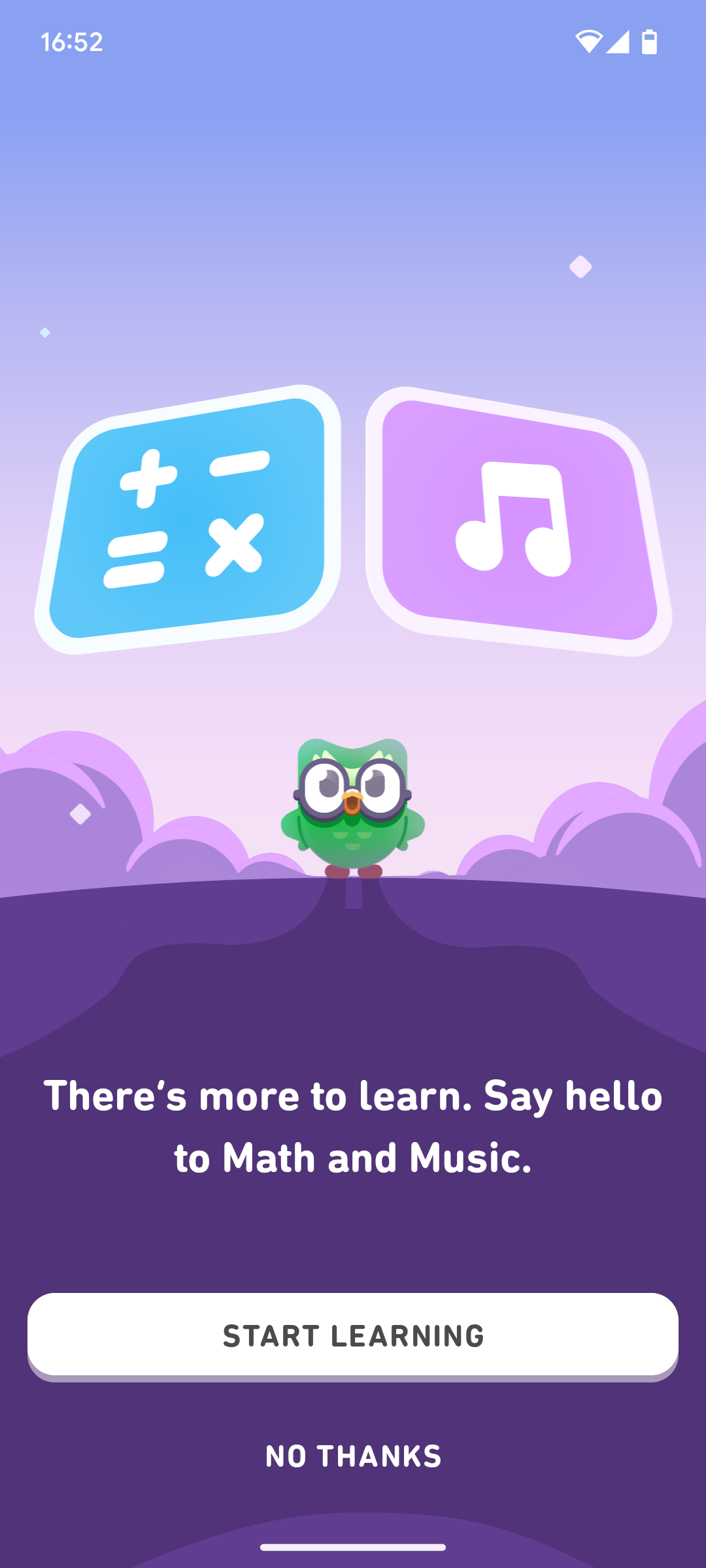 Duolingo rolls Music and Math courses out on Android