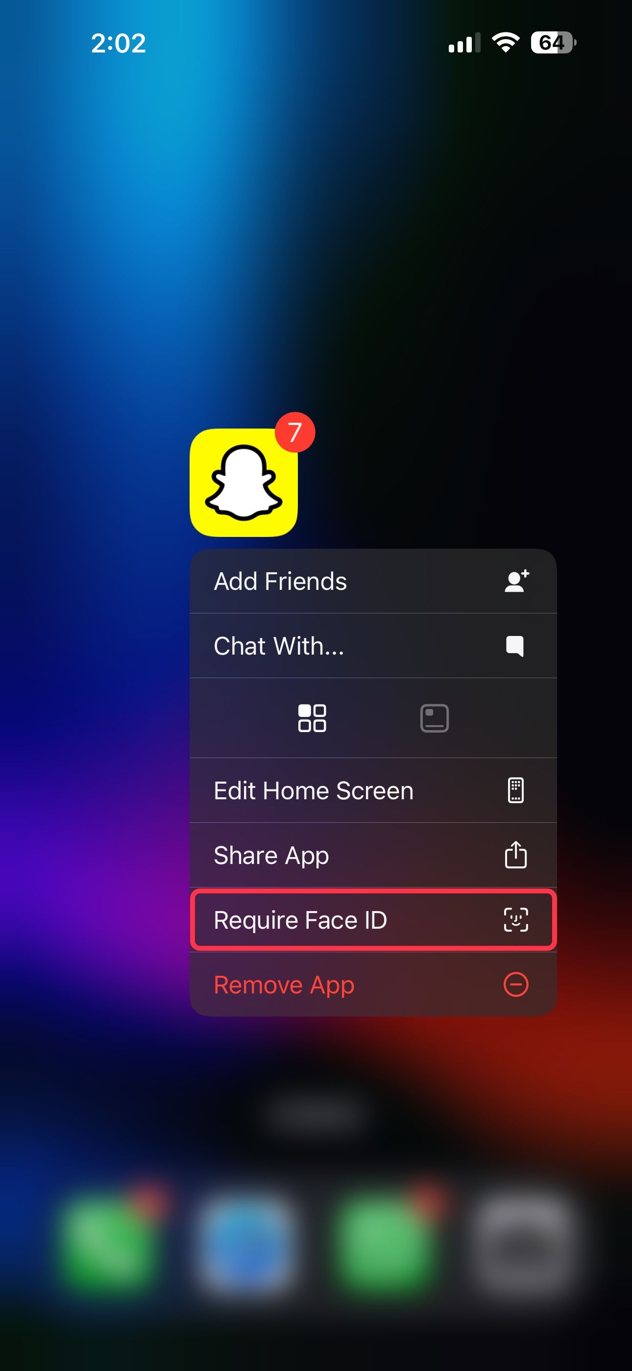 گزینه Require Face ID هنگام مخفی کردن برنامه ها در iOS 18