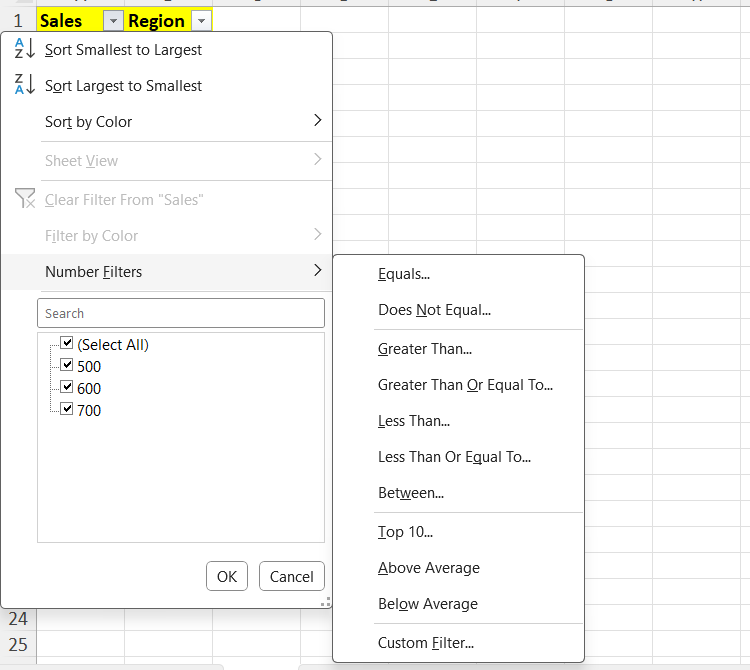 number-filters-excel