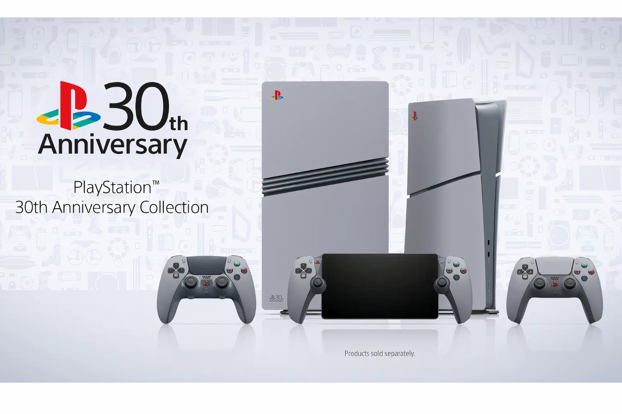 PlayStation's 30th Anniversary Collection of PS5 hardware