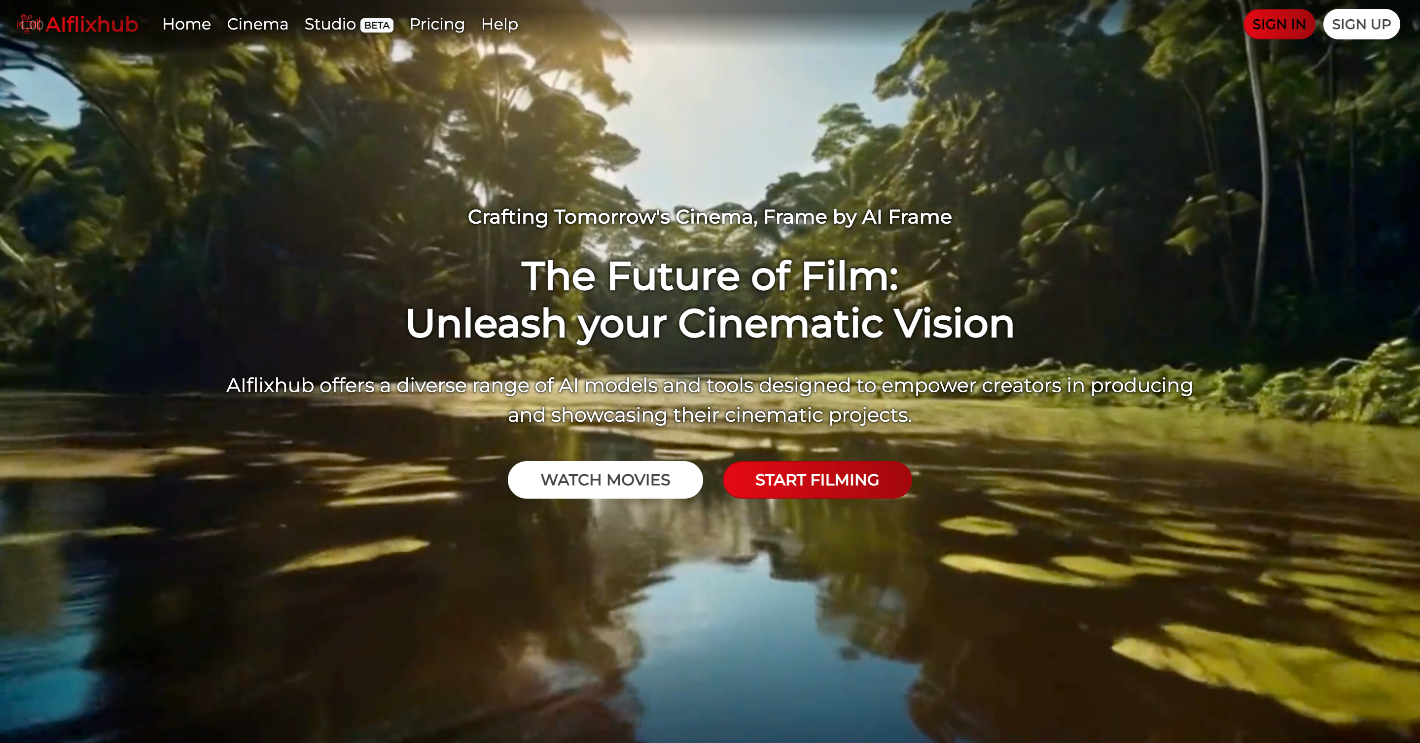 AIflixhub ai film creation and watching site