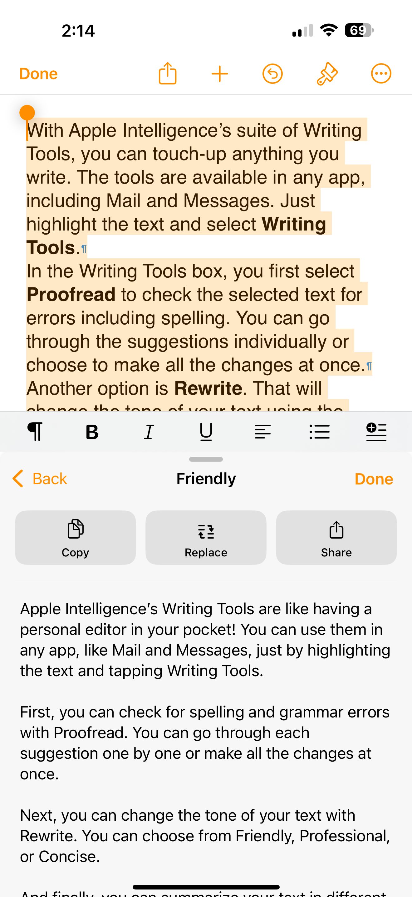 apple pages rerite friendly option