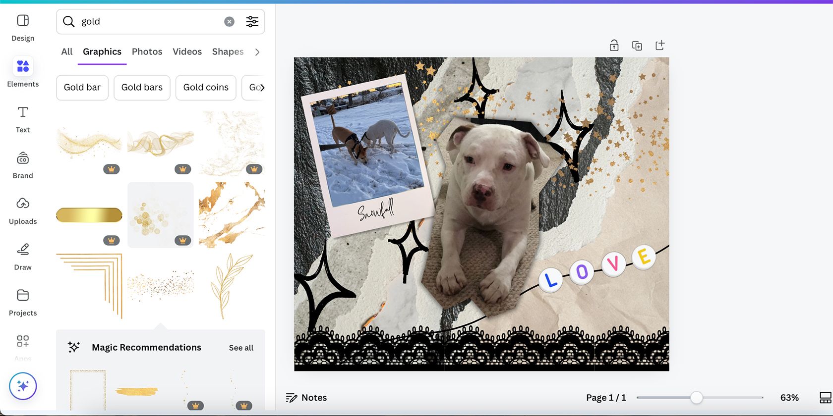 Canva Digital Scrapbook