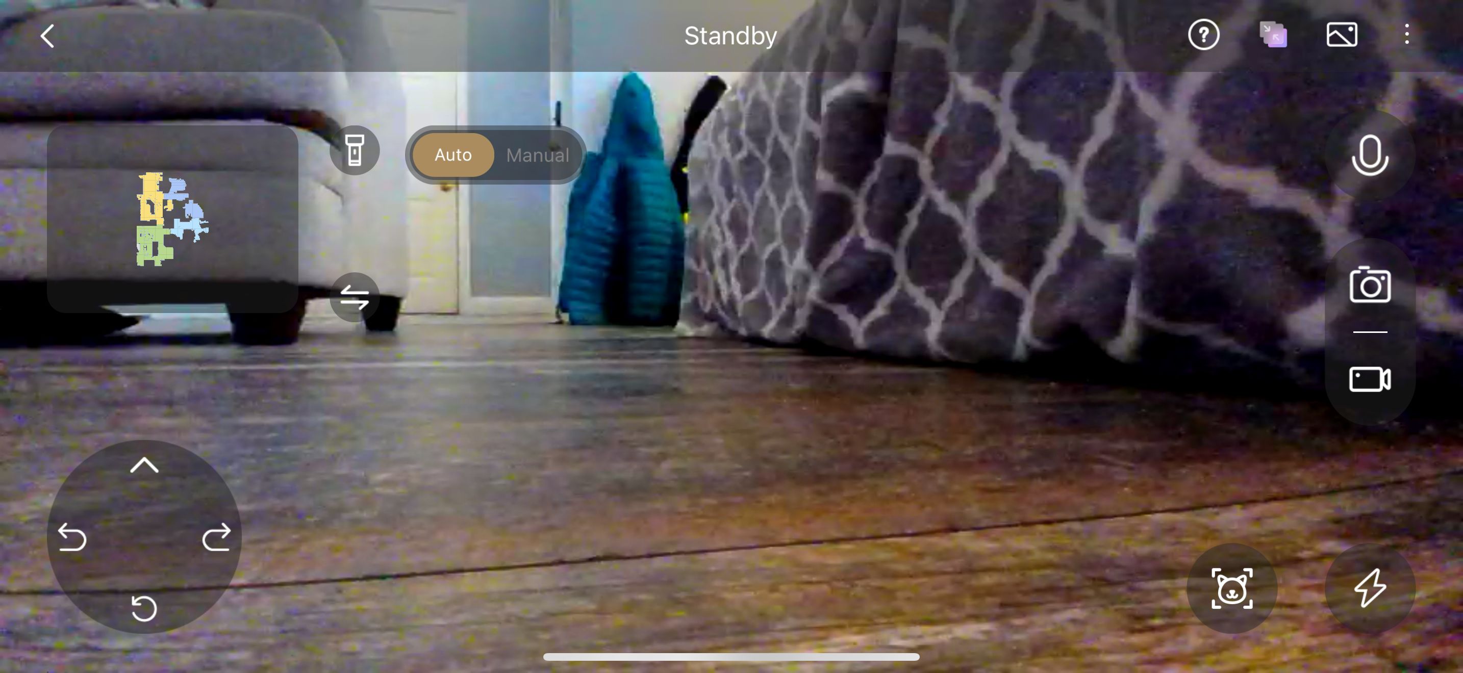 dreame x40 ultra câmera ao vivo