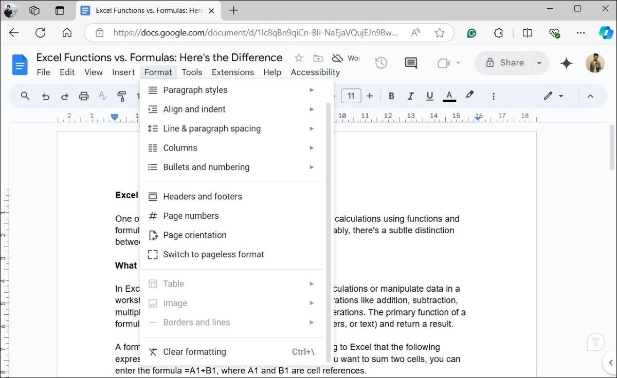 Google Docs in Offline Mode