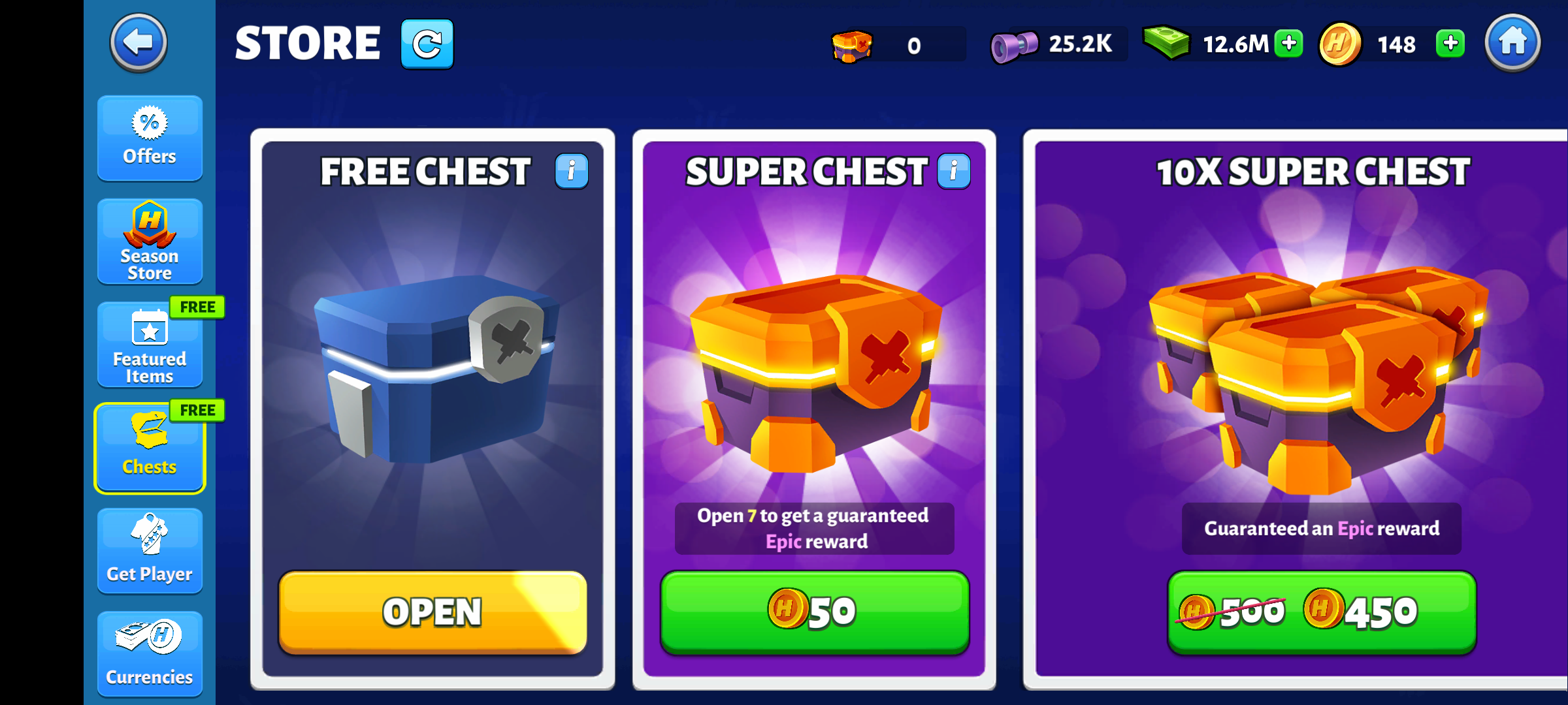 An example of lootboxes in mobile games (Hitwicket)