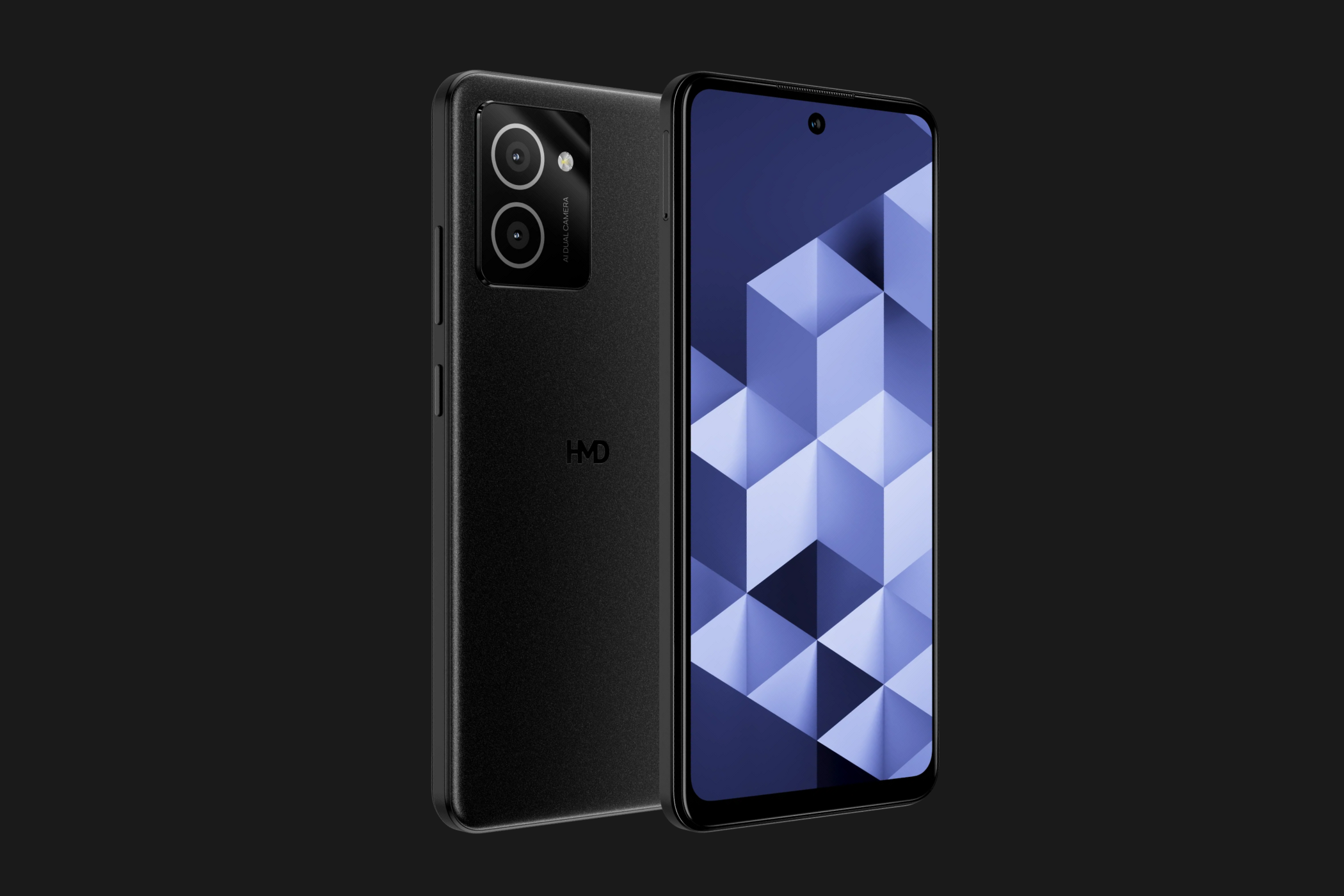 Front and back of HMD Vibe phone