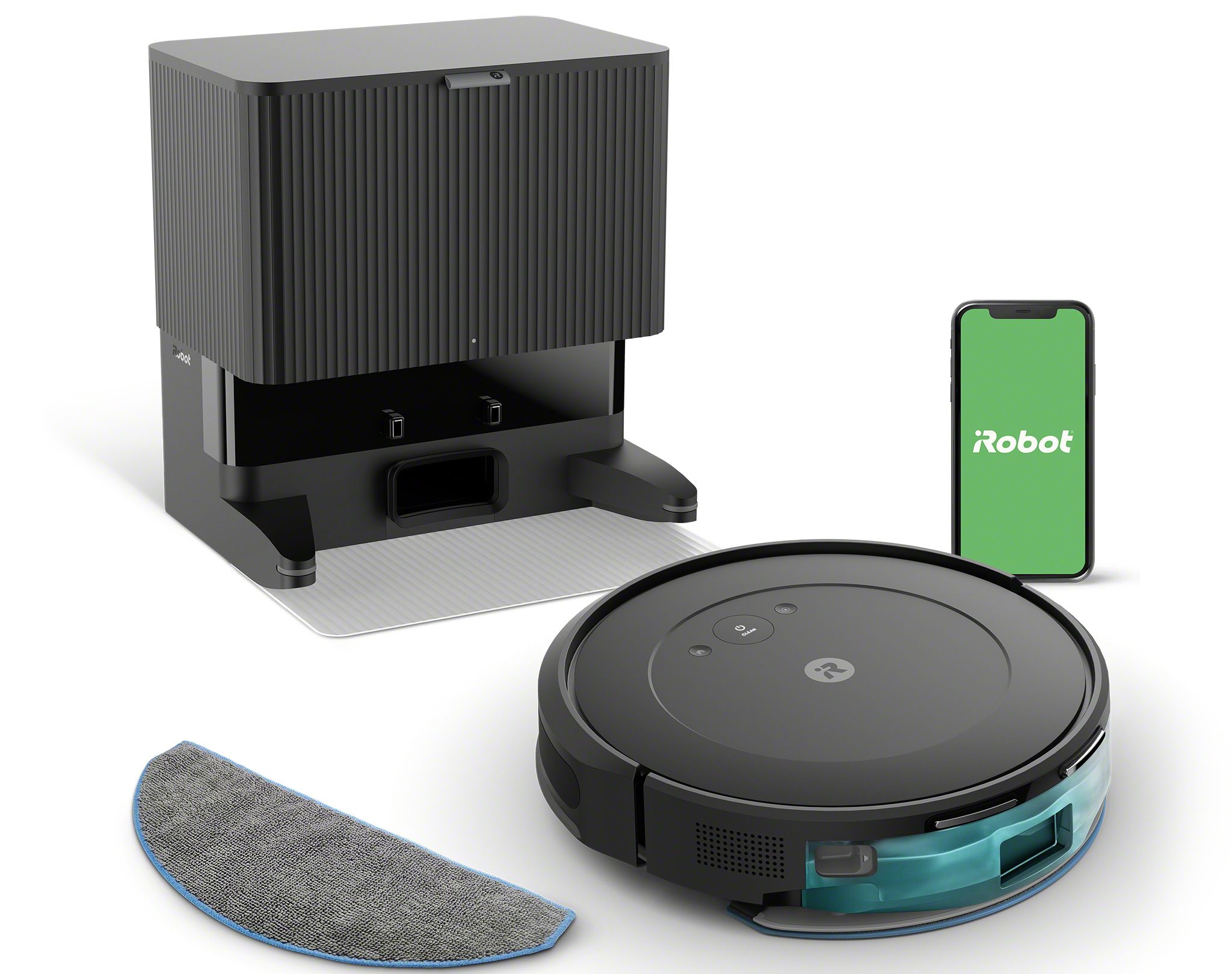 iroboto combo 2 essential with the dock and mop pad