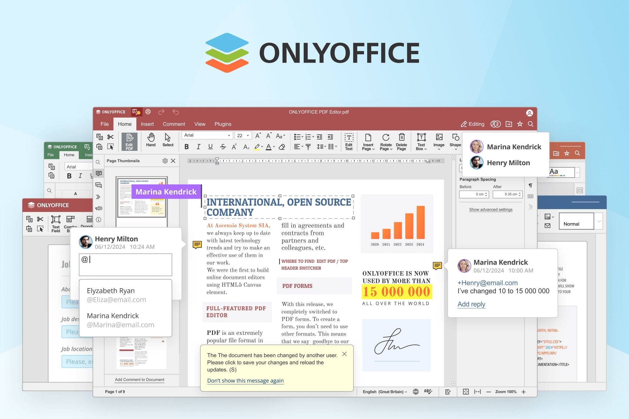 Boost productivity with collaborative document editing from onlyoffice