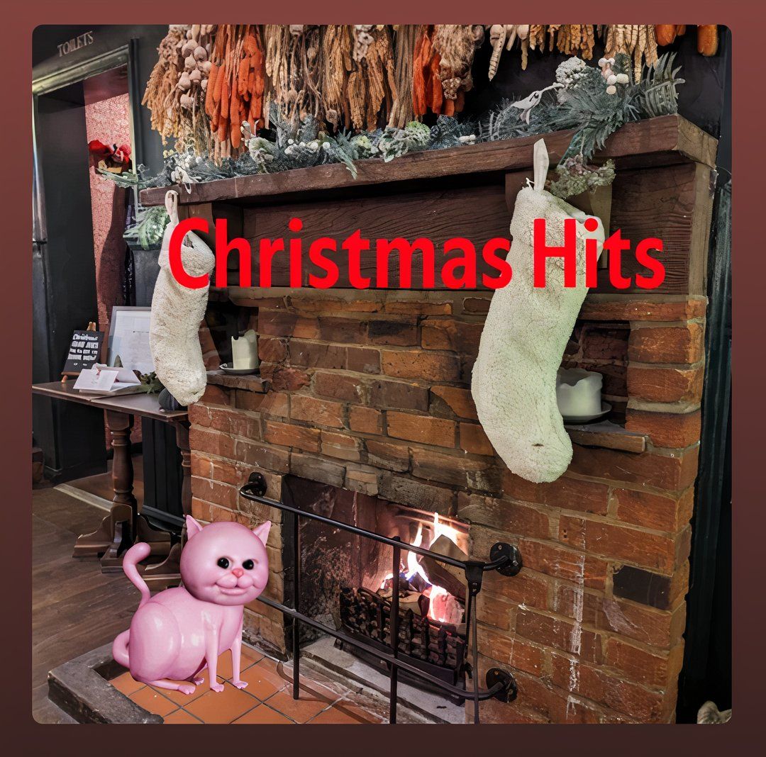 The cover art for a Christmas party playlist