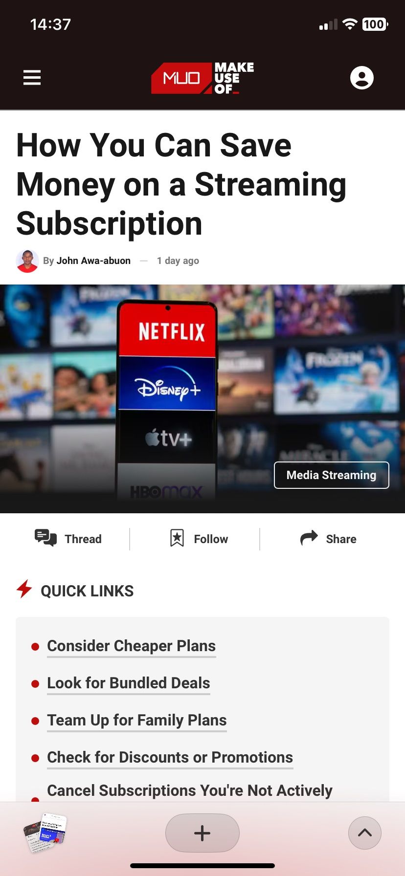 A MakeUseOf article pulled up on Arc search