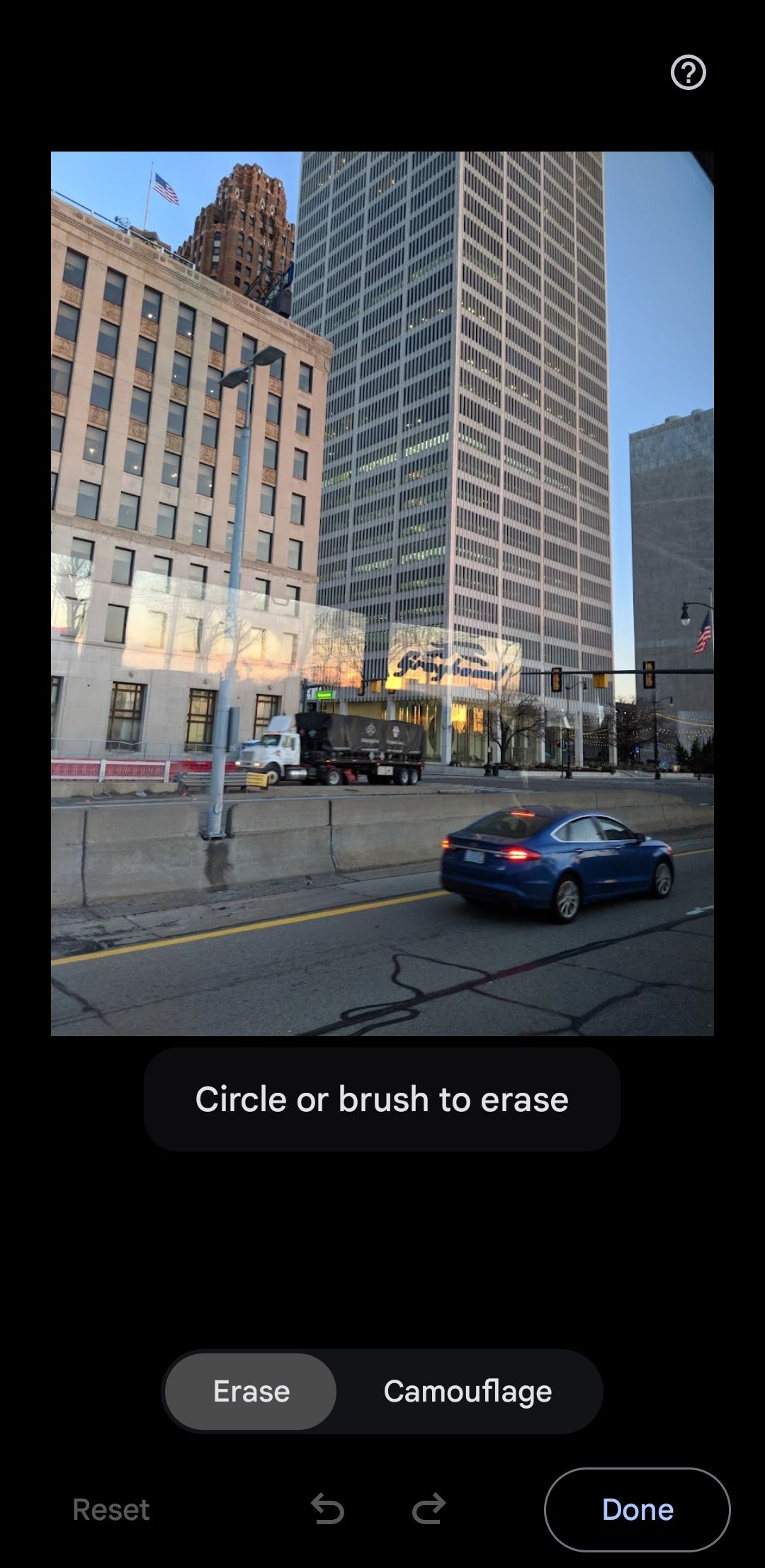 Google Photos App Magic Editor Options