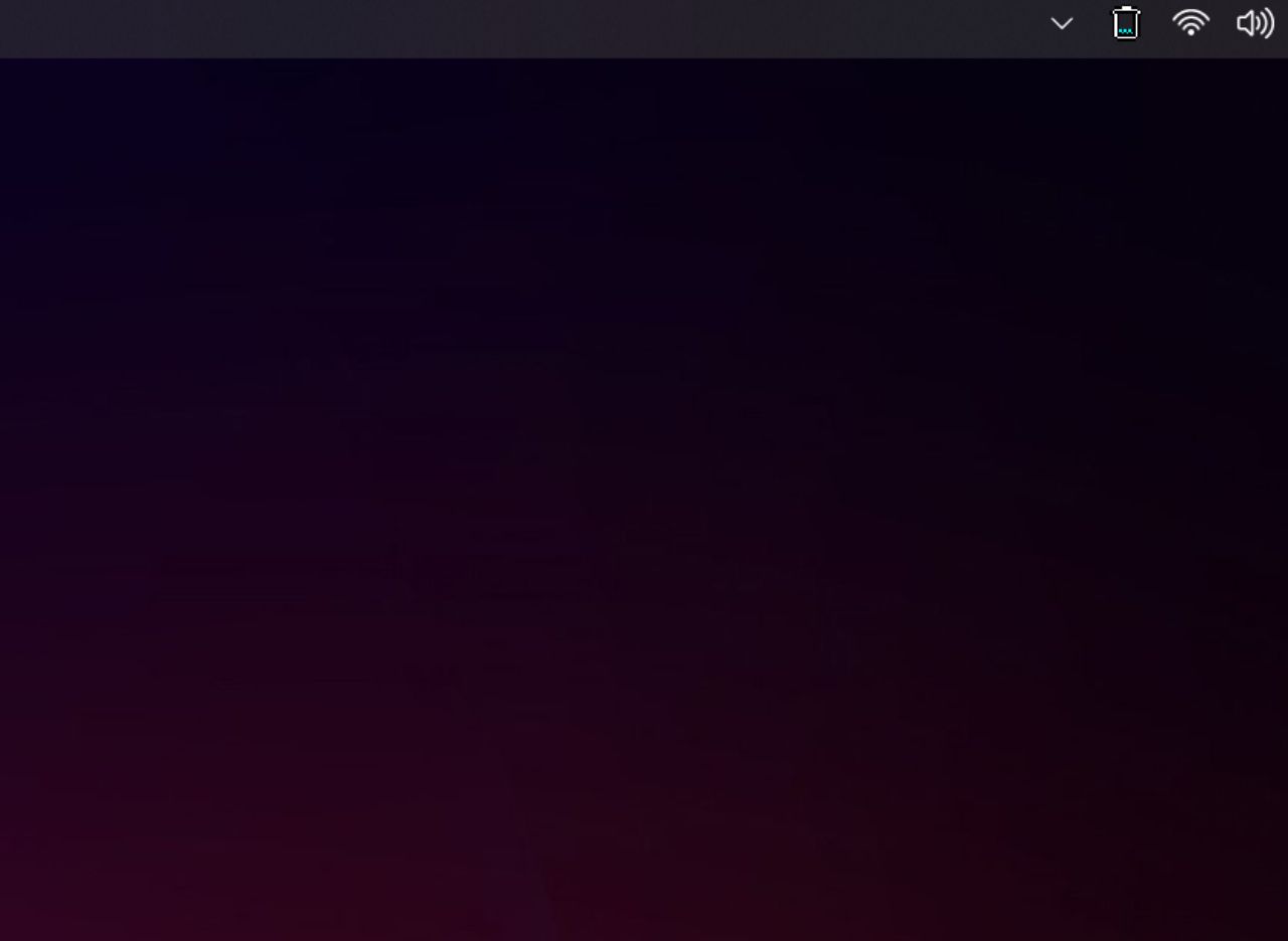 MiniBin icon showing in Windows 11 taskbar