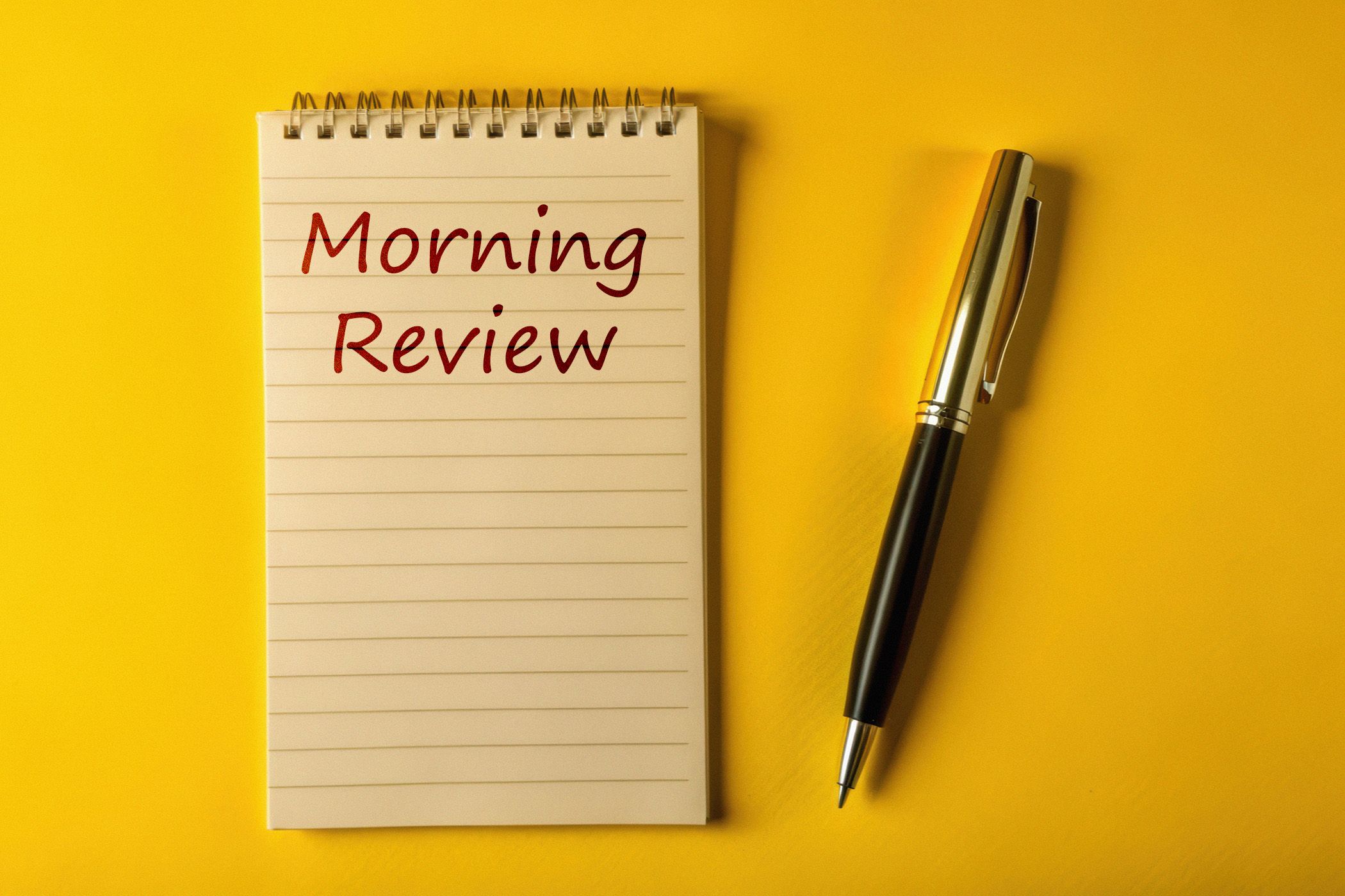 How a Simple Morning Review Helps Me Set My Priorities Daily