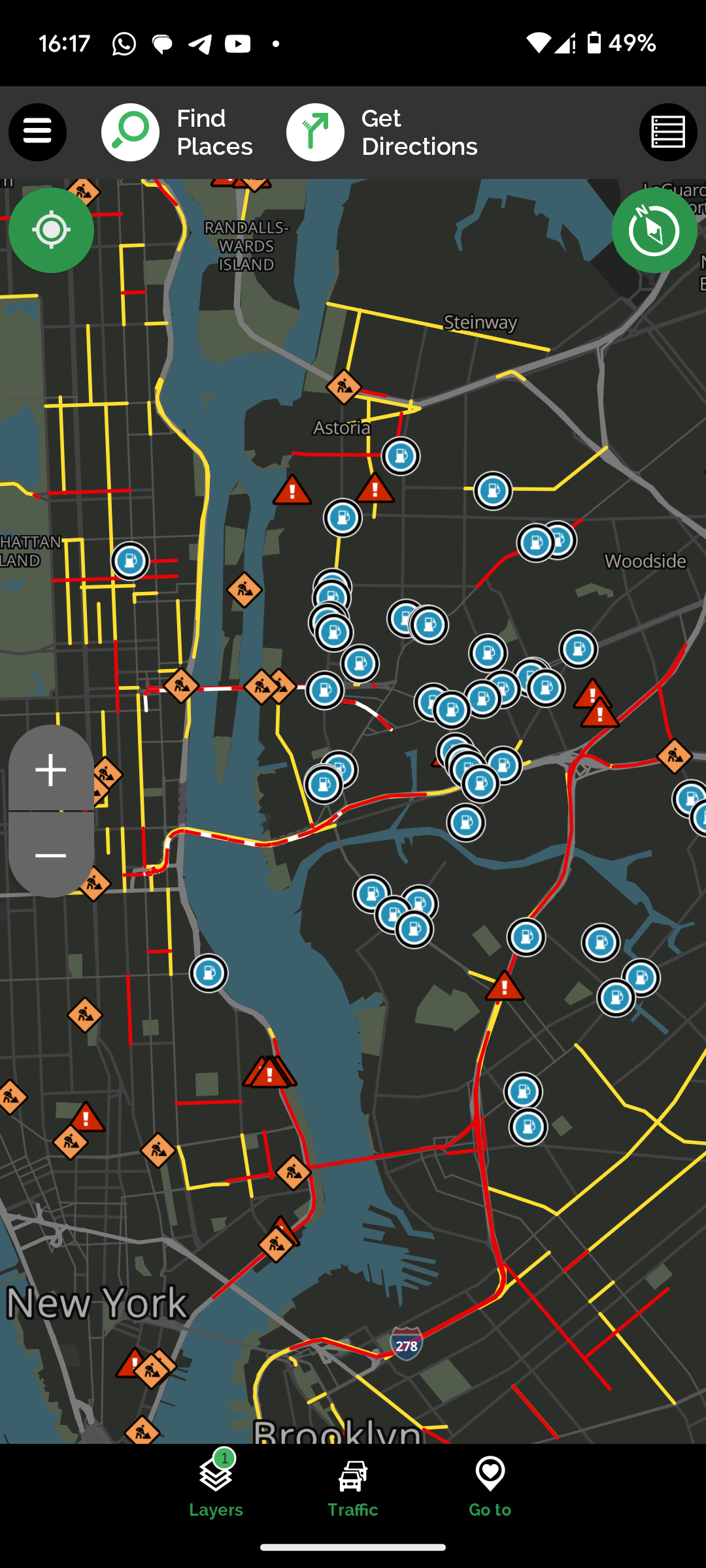 مشاهده یک منطقه در MapQuest