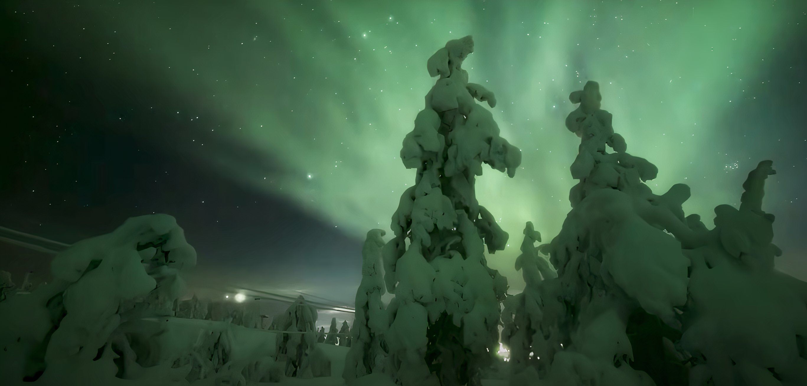 A screenshot of the 4K Christmas Ambience TV Backgrounds channel.
