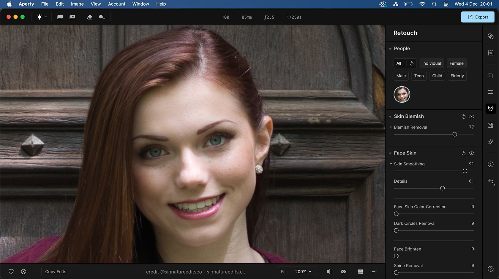 Aperty Facial Retouching 003