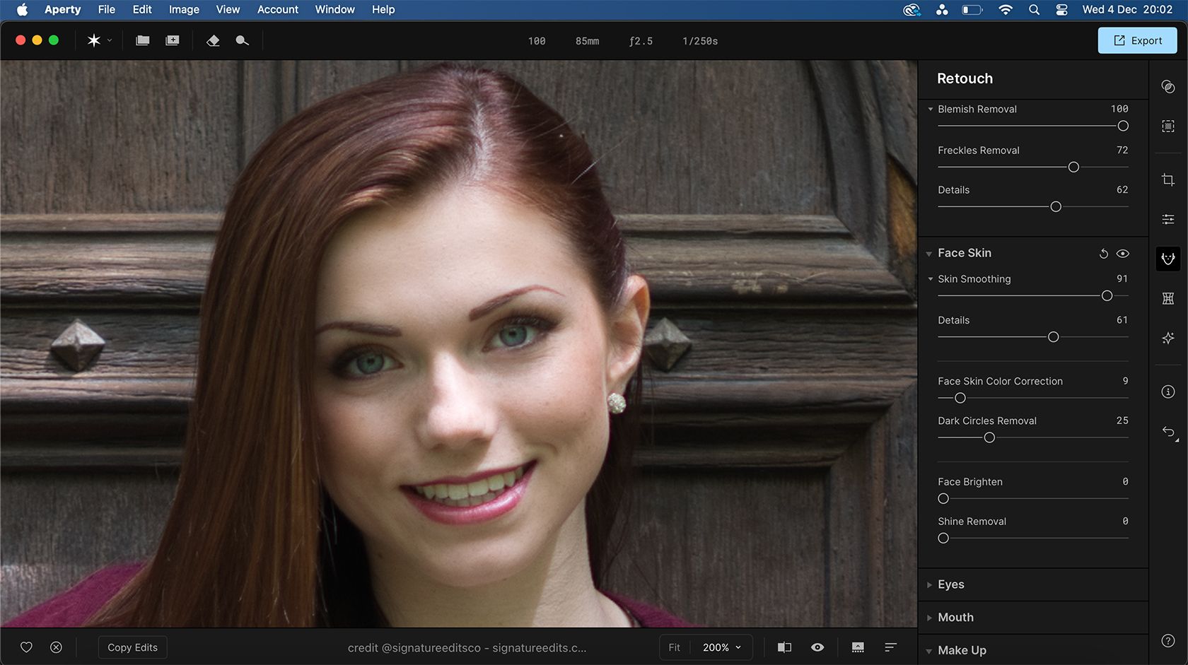 Aperty Facial Retouching 004
