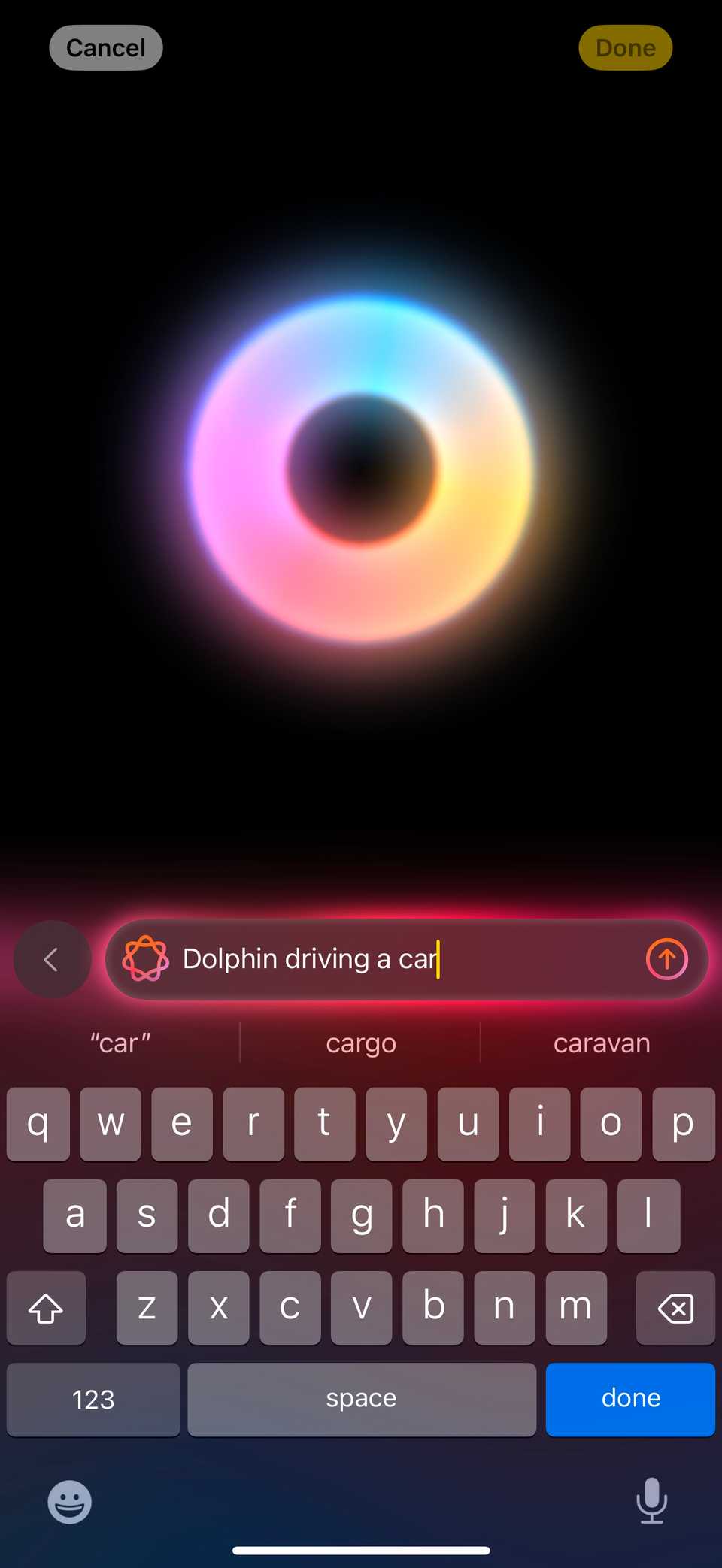 Image playground app enter description.