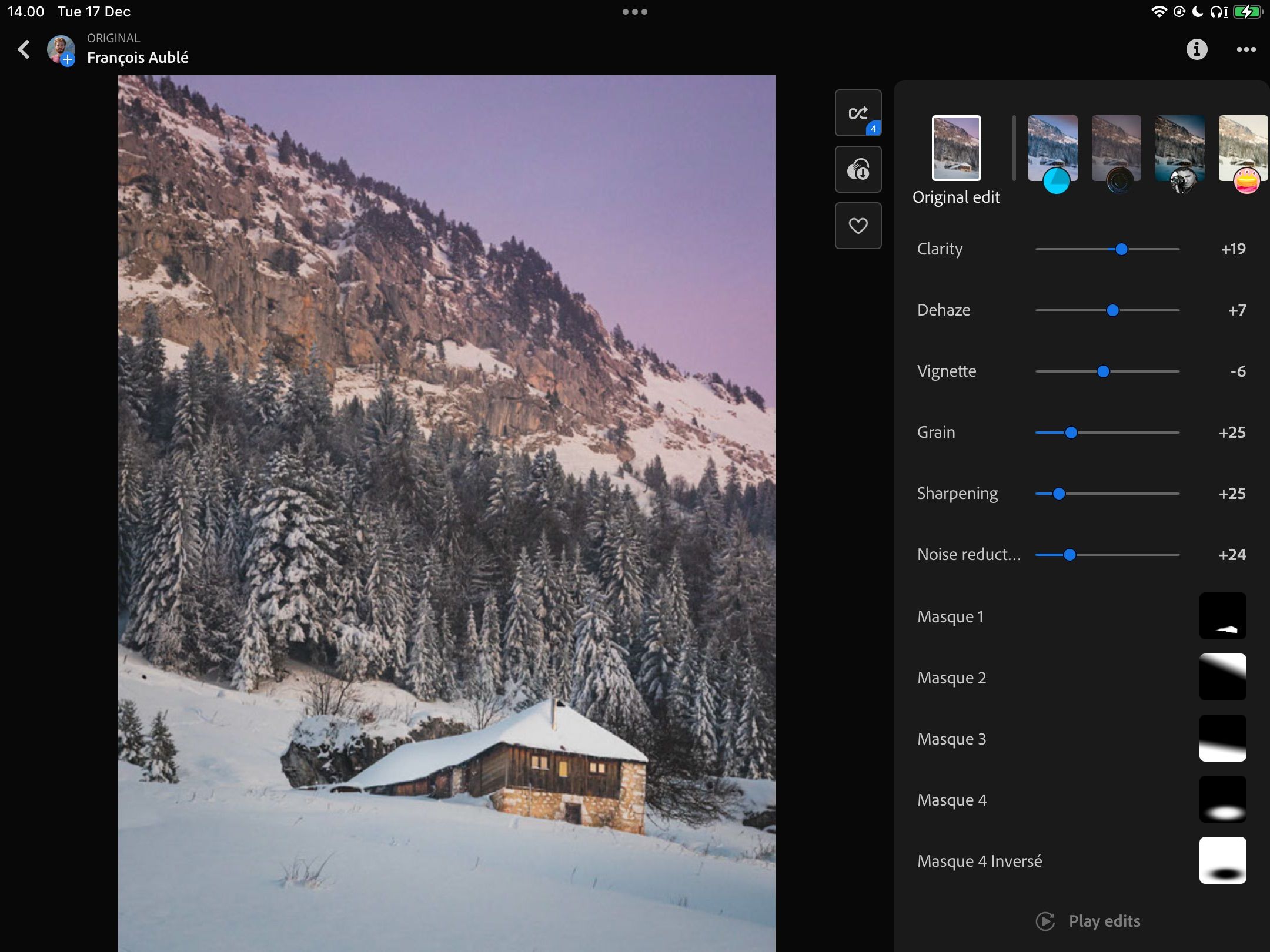 Navigating the Lightroom app for iPad