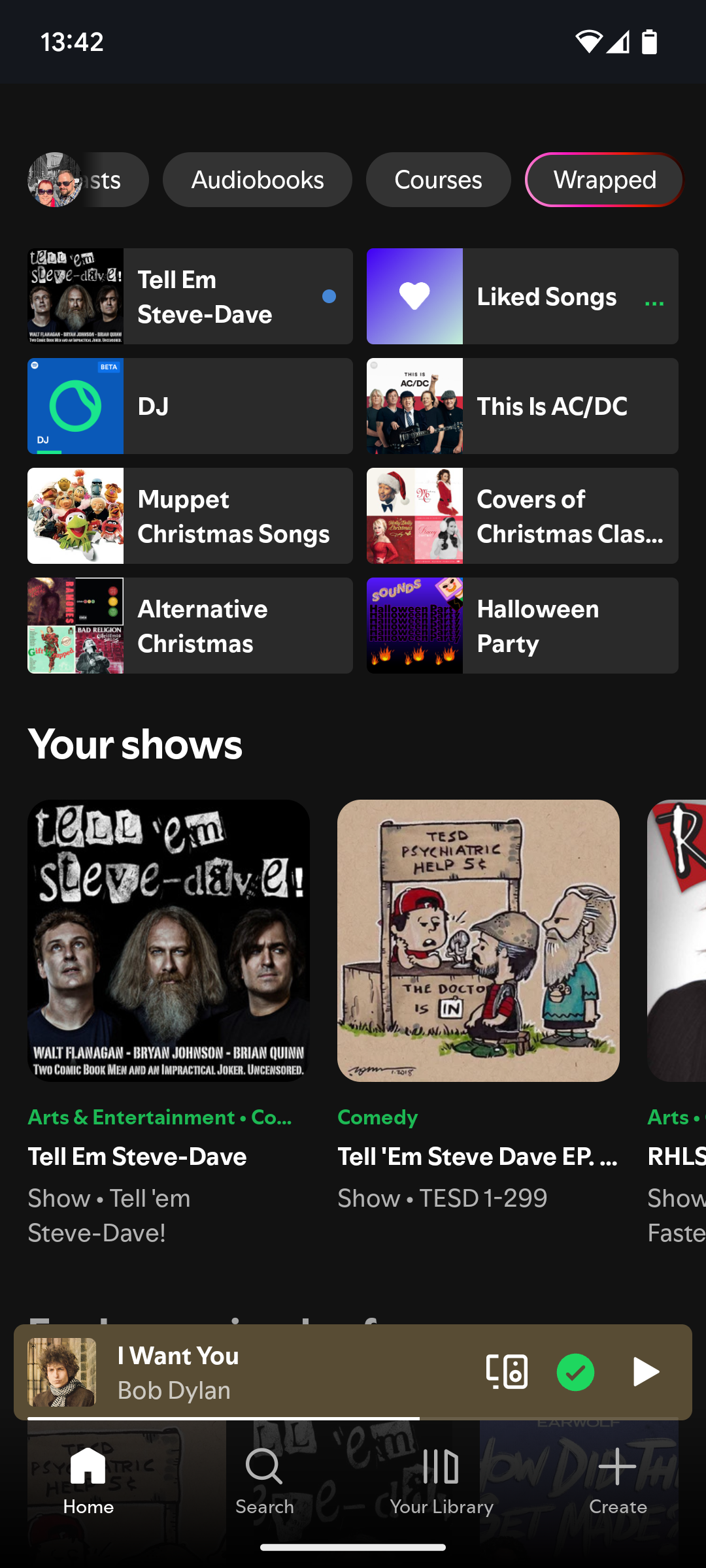 The Spotify Wrapped tab waiting to be explored