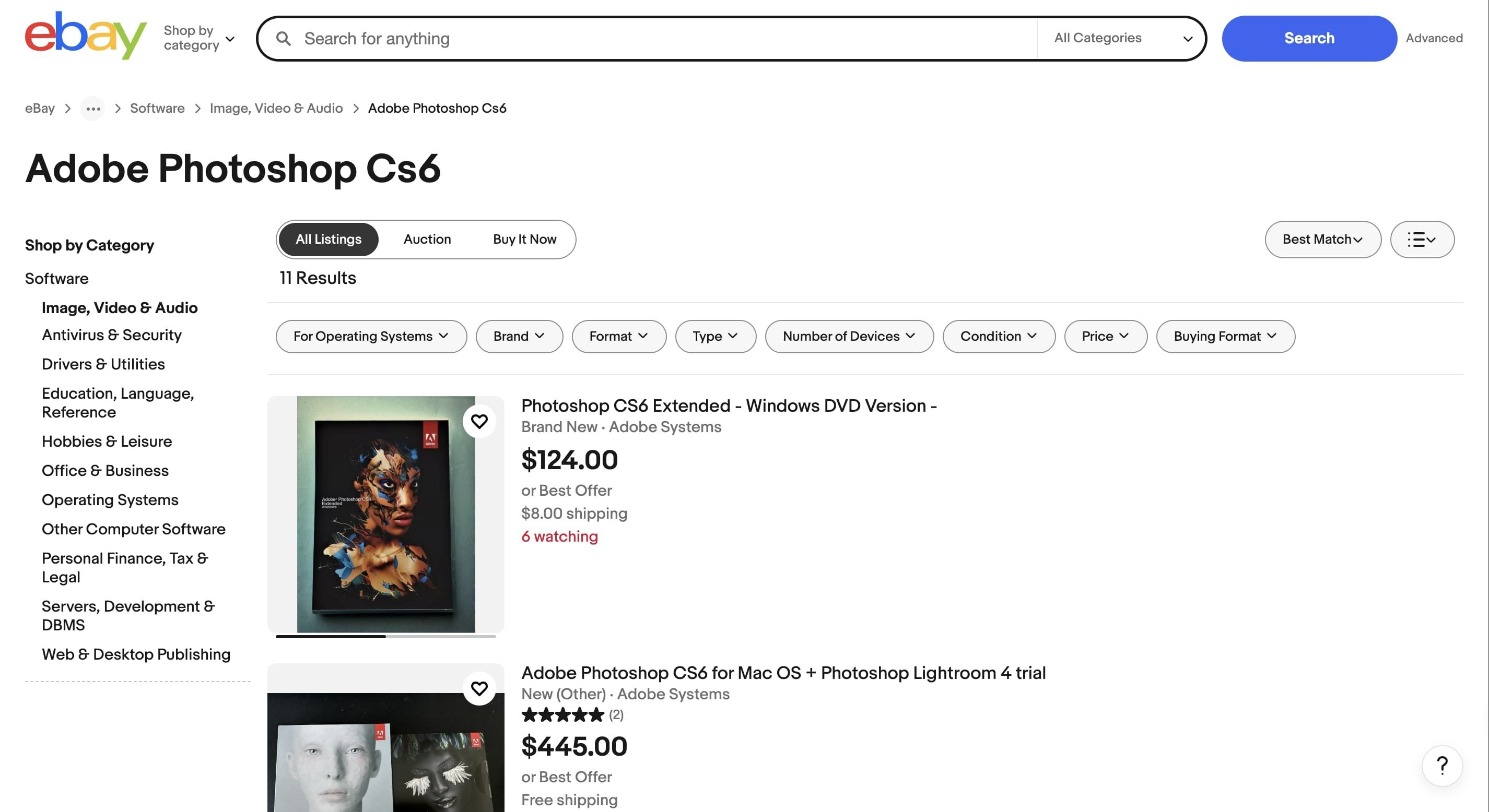 adobe cs6 on sale on eBay