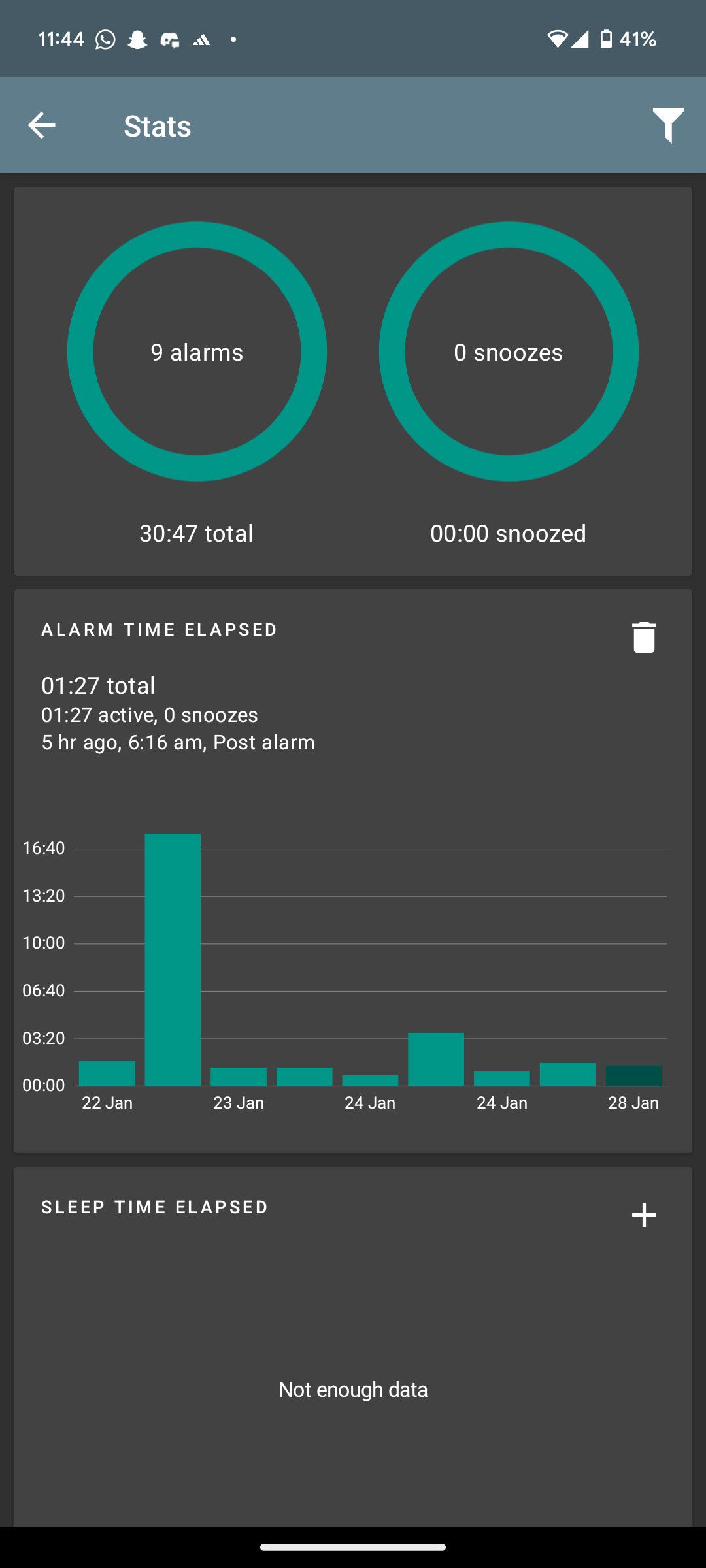 Sleep Tracking ⁣Interface