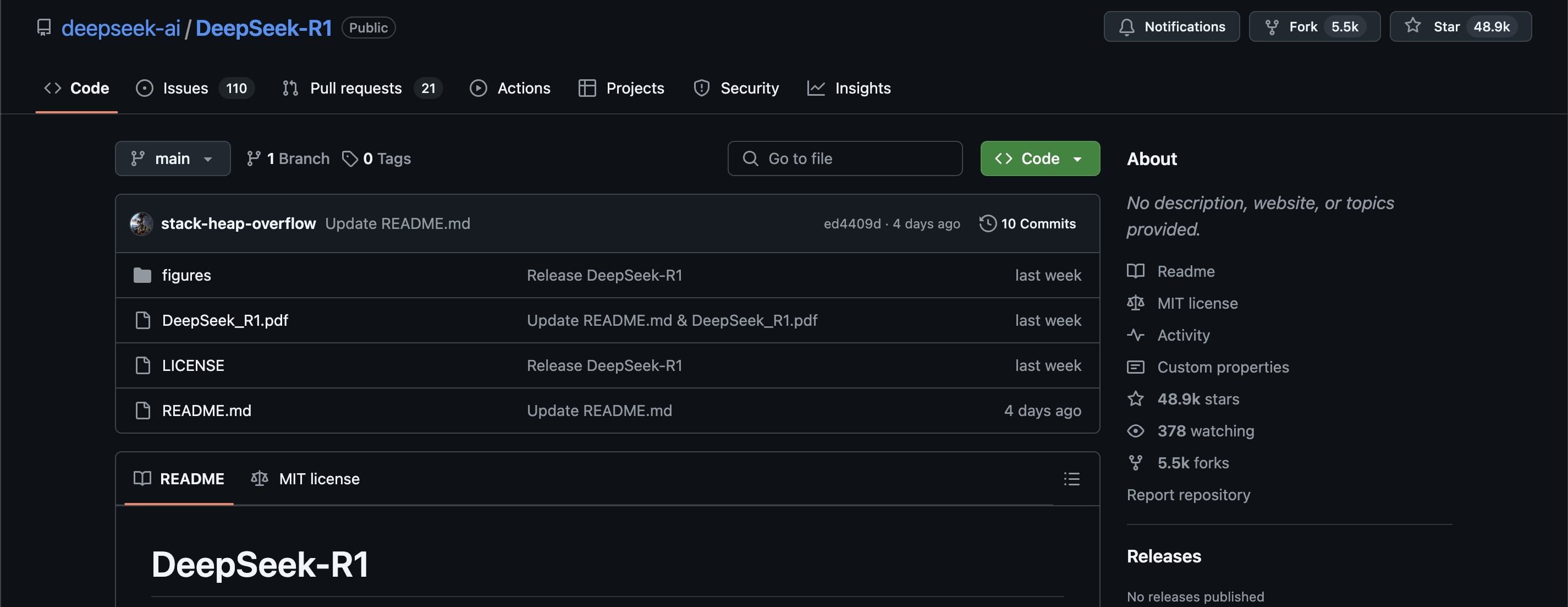 deepseek github repo